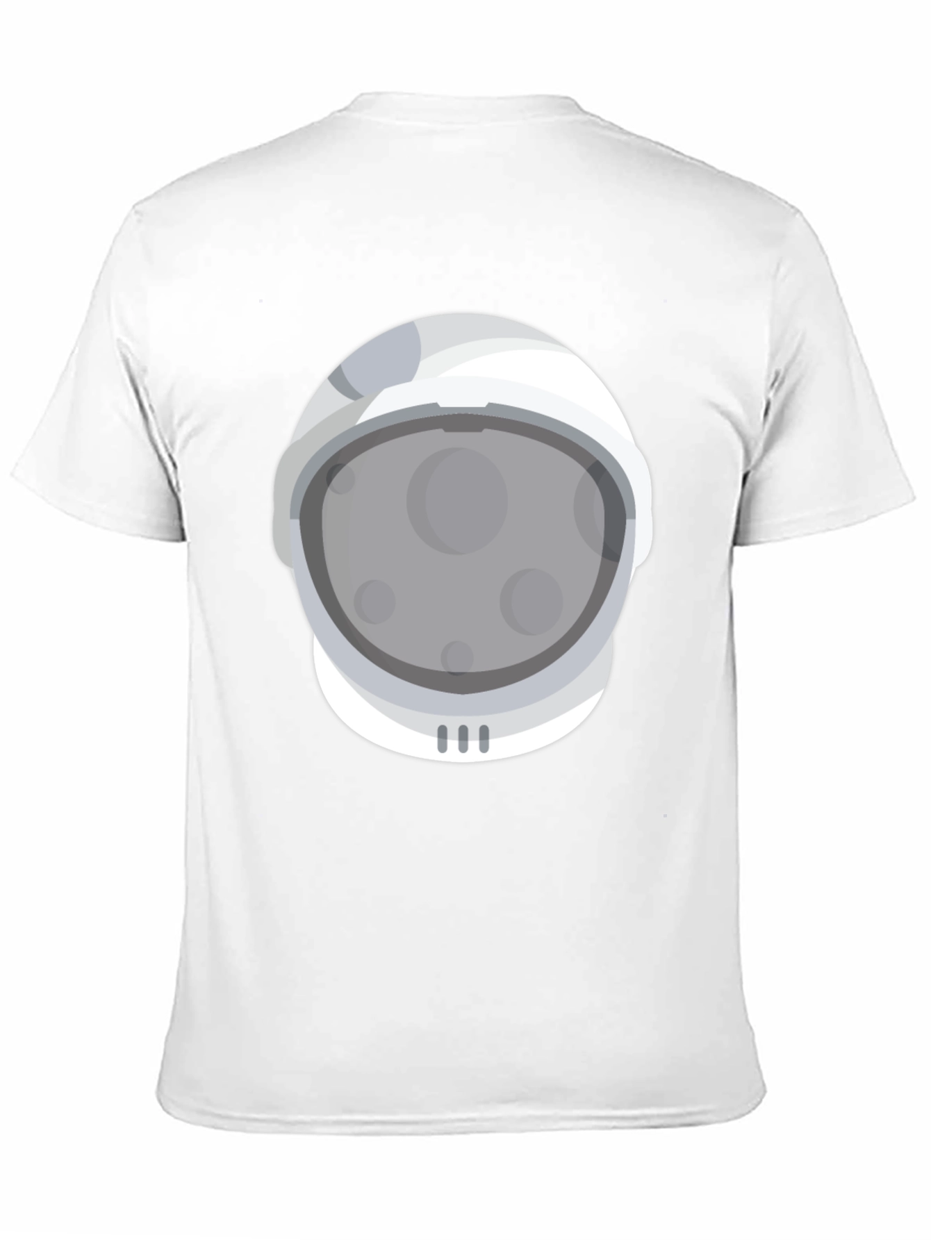 Astronaut Helmet Graphic Tee - Space Adventure T-Shirt