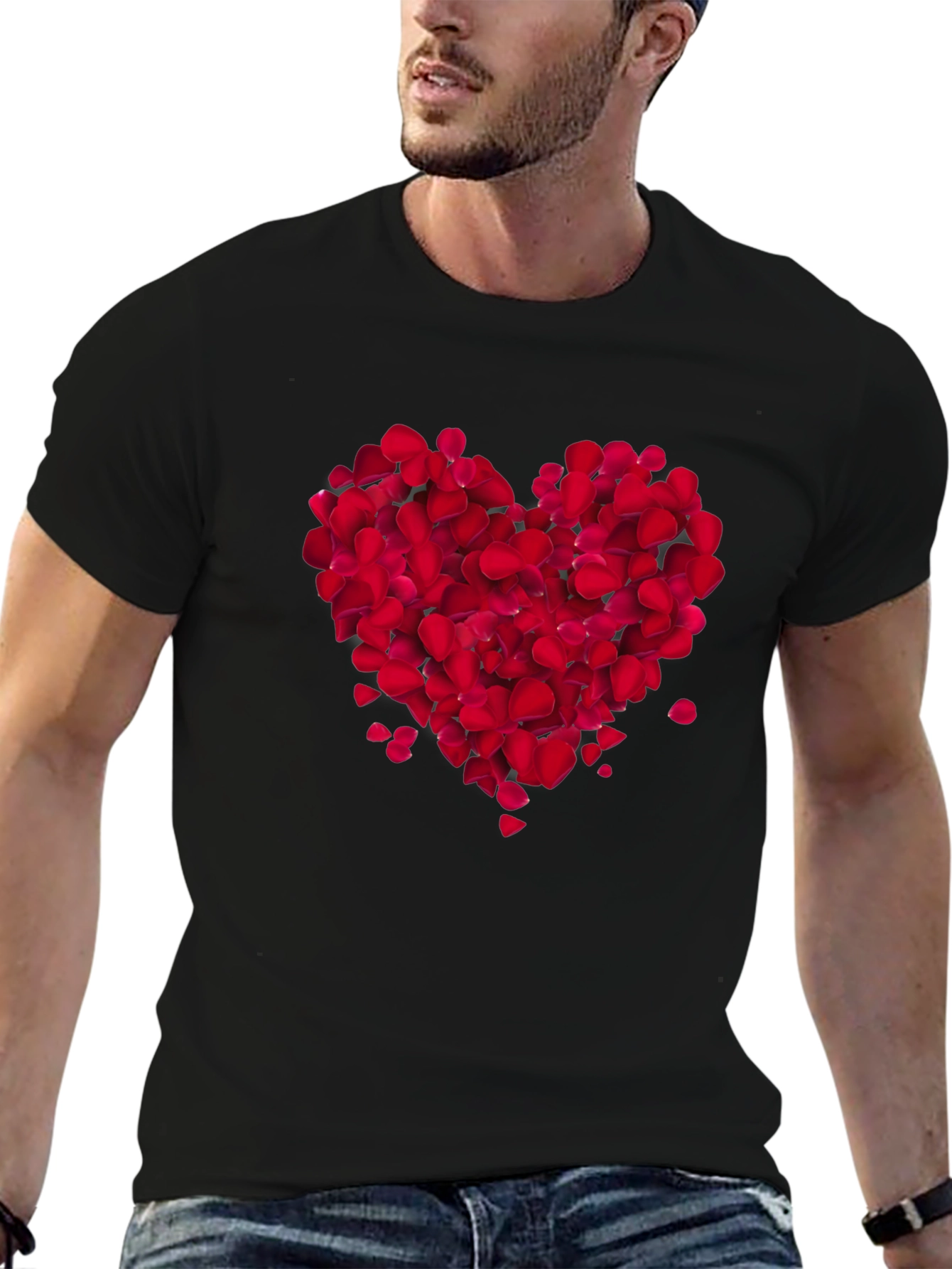 Heart Petal Graphic Tee