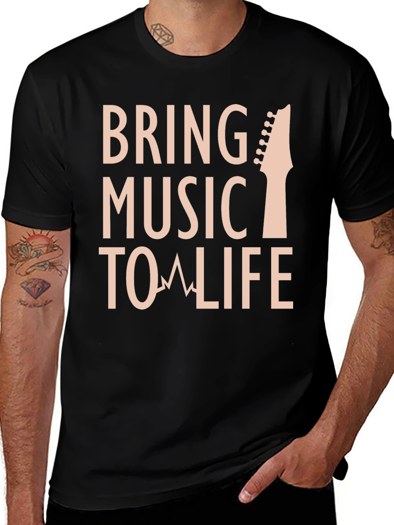 Bring Music To Life Graphic Tee