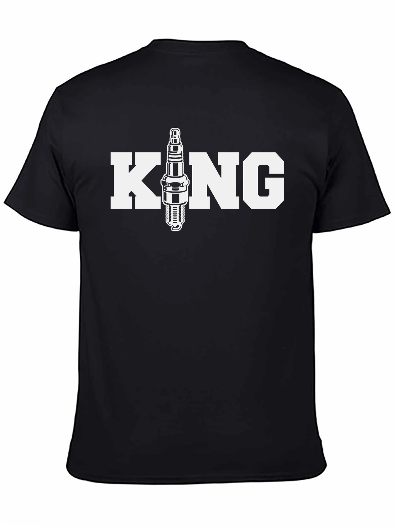 King Spark Plug Graphic T-Shirt