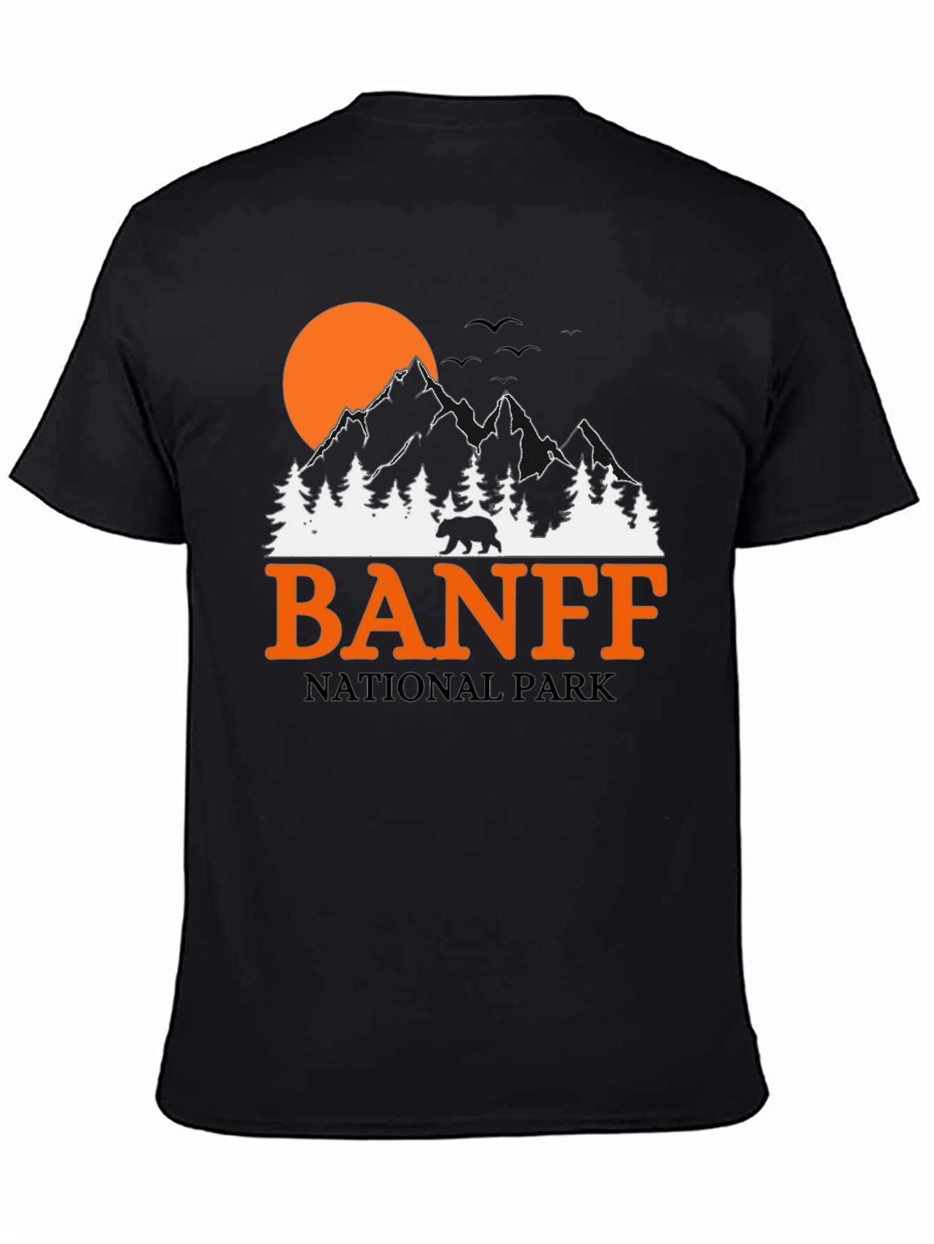 Banff National Park Graphic Tee - Nature Adventure Shirt