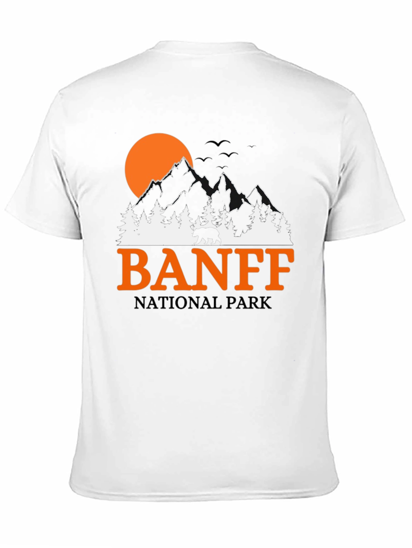 Banff National Park Graphic Tee - Nature Adventure Shirt
