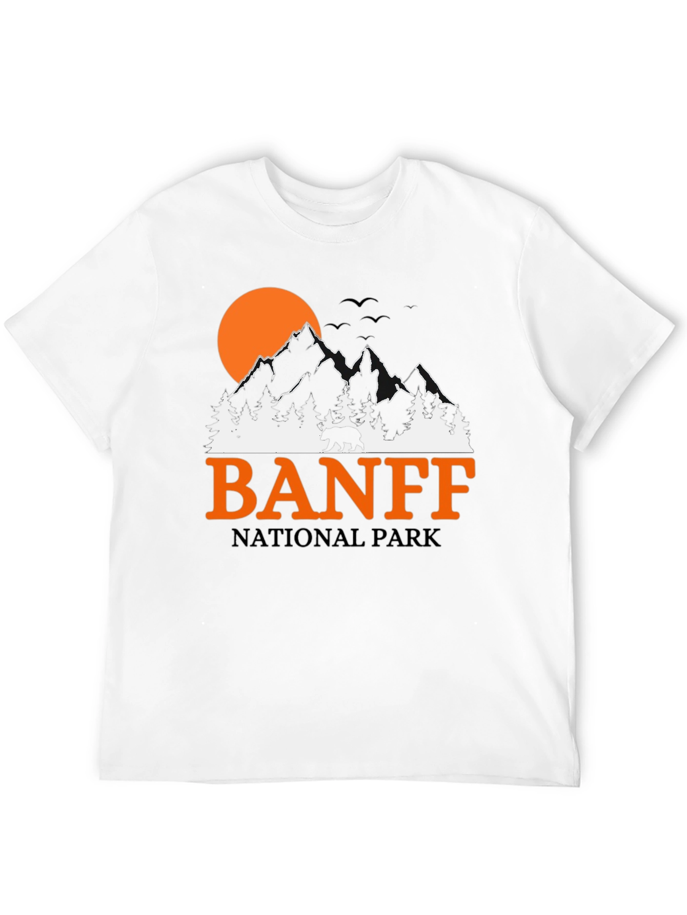 Banff National Park Graphic Tee - Nature Adventure Shirt
