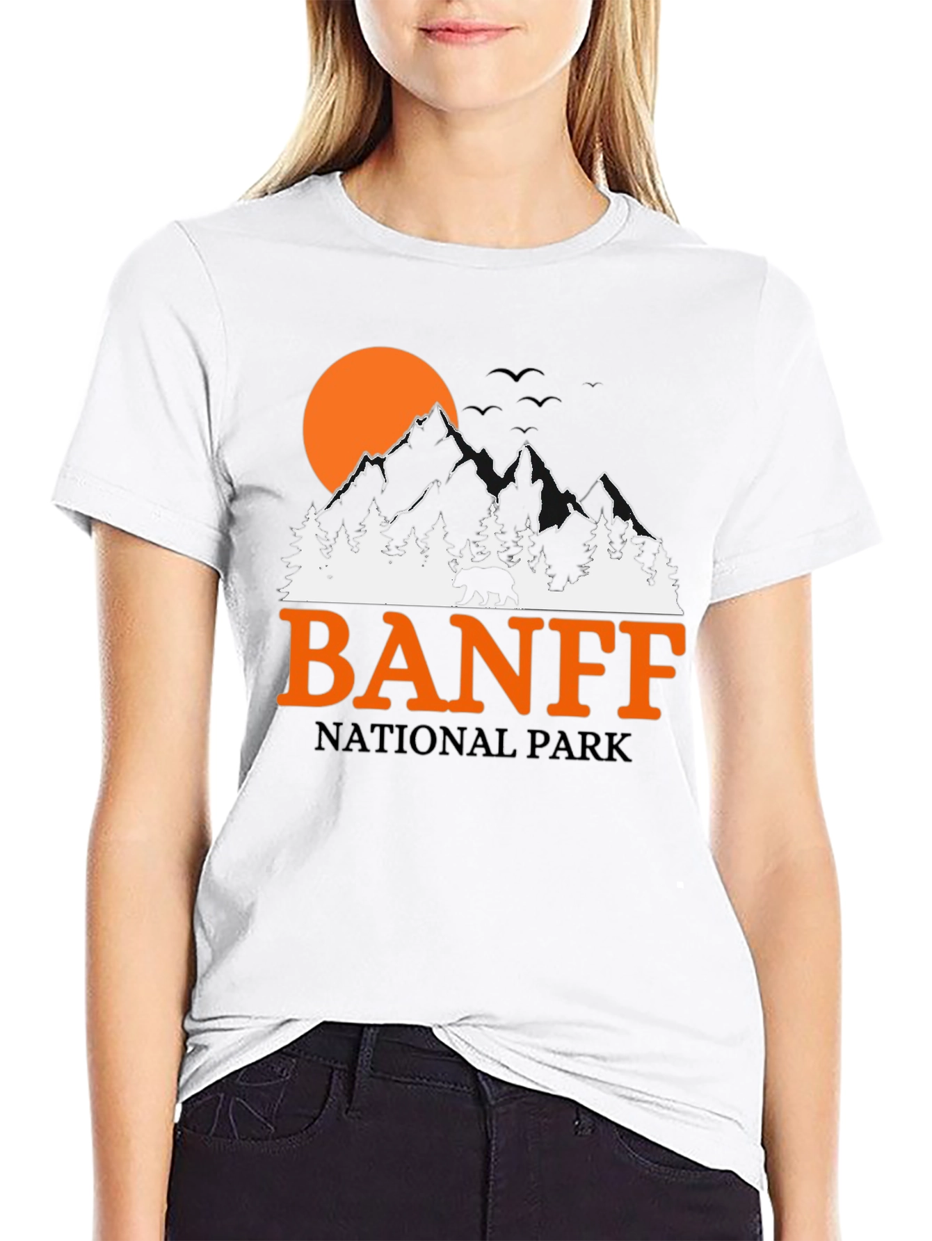 Banff National Park Graphic Tee - Nature Adventure Shirt