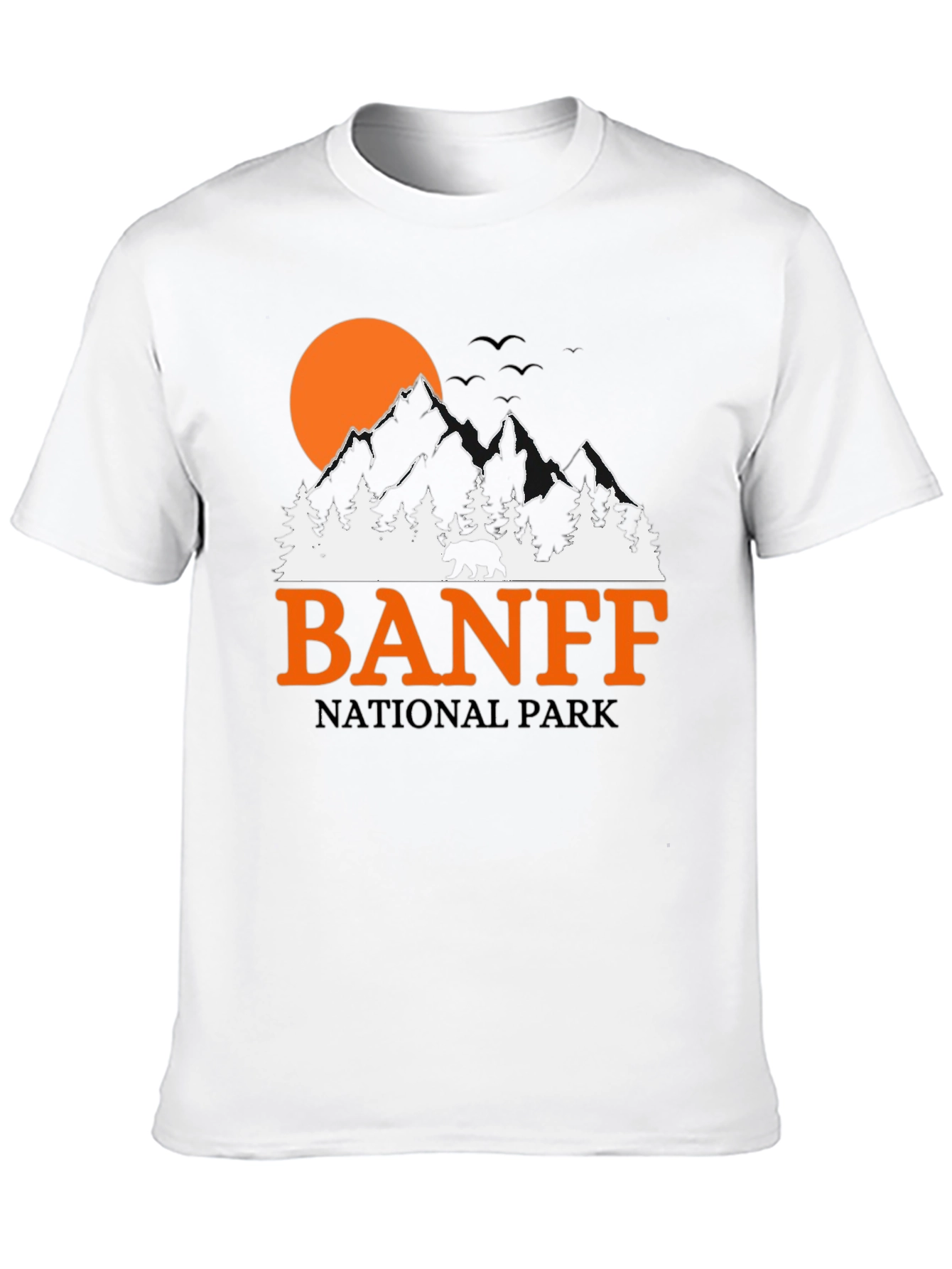 Banff National Park Graphic Tee - Nature Adventure Shirt