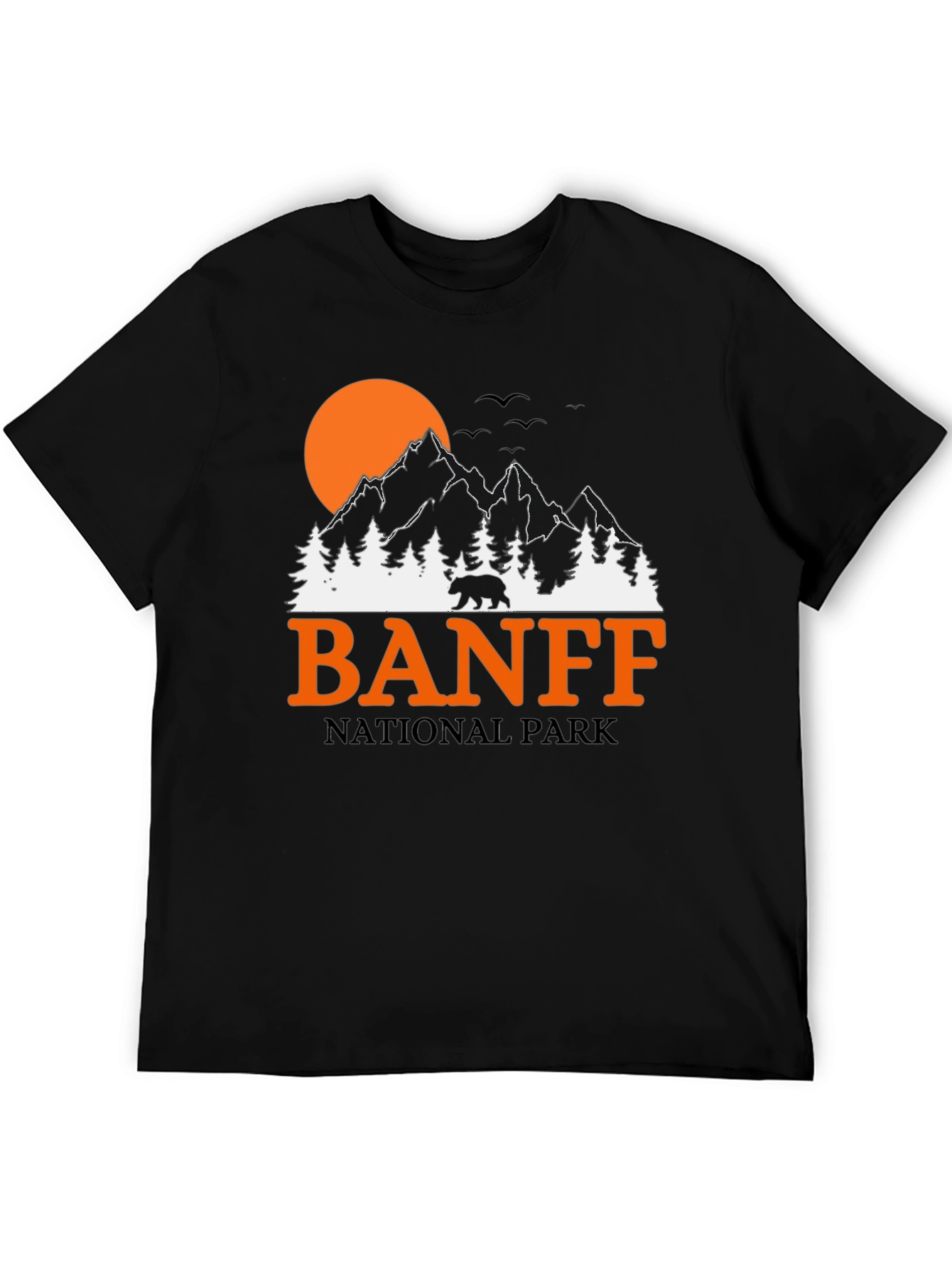 Banff National Park Graphic Tee - Nature Adventure Shirt