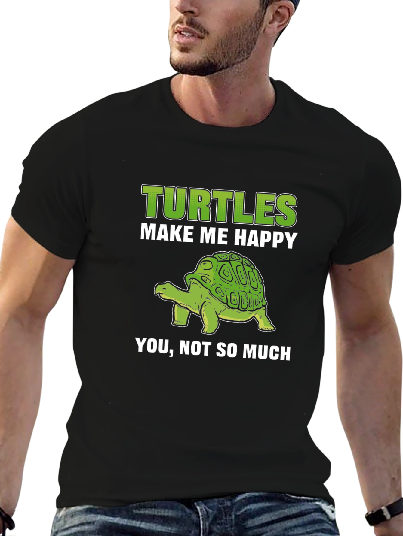 Turtles Make Me Happy Graphic Tee