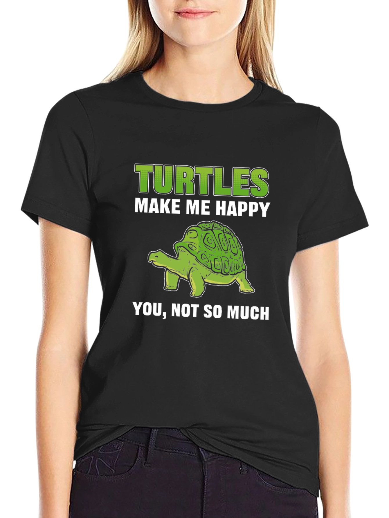 Turtles Make Me Happy Graphic Tee