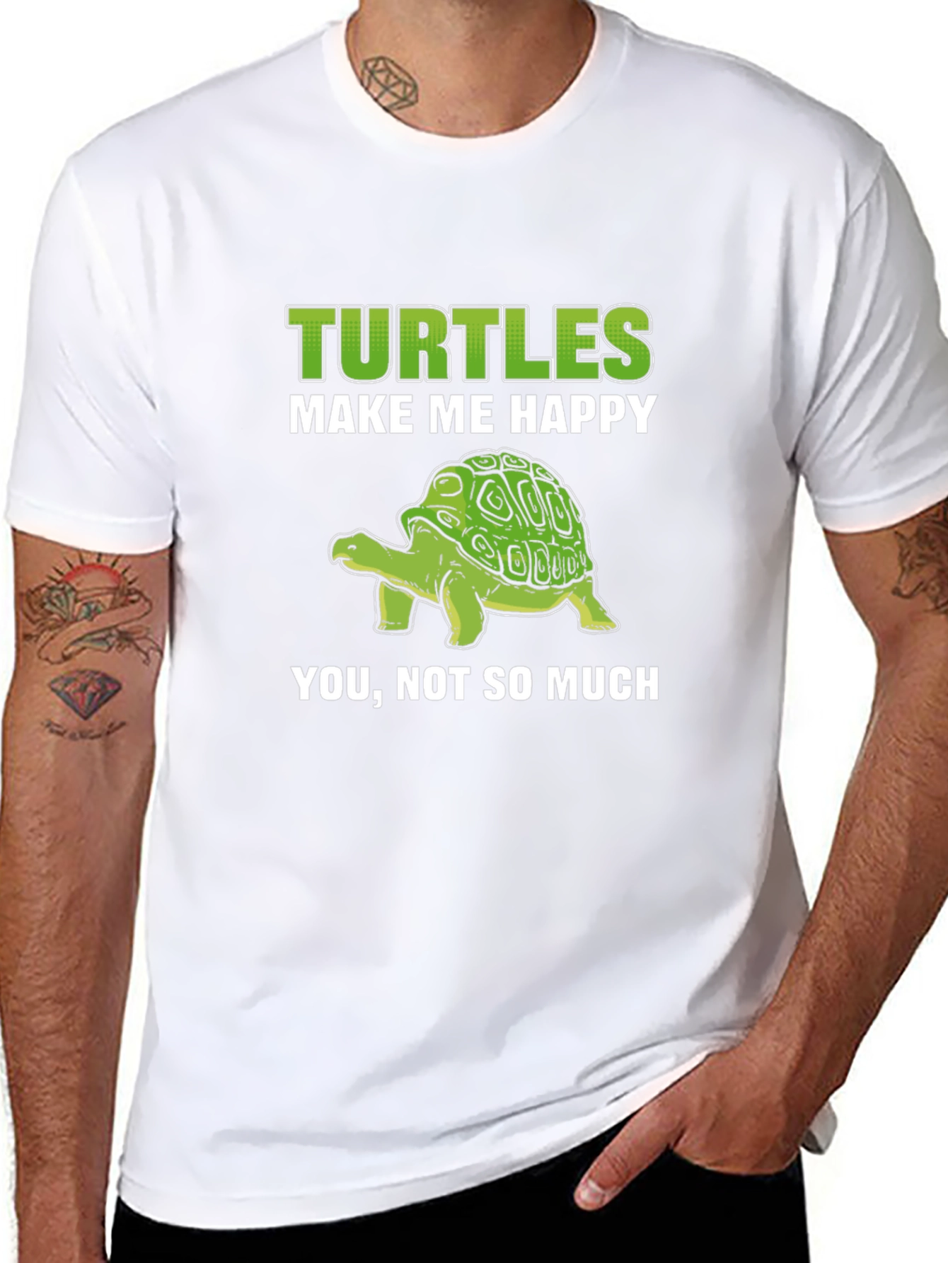 Turtles Make Me Happy Graphic Tee