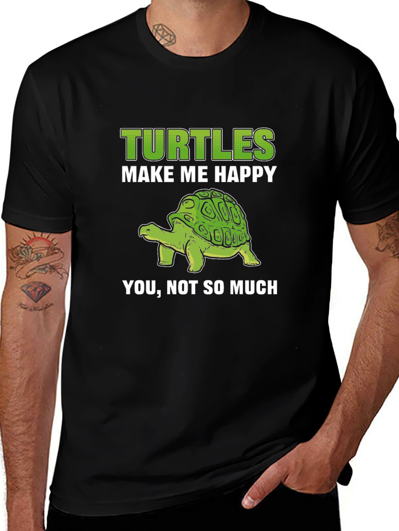 Turtles Make Me Happy Graphic Tee