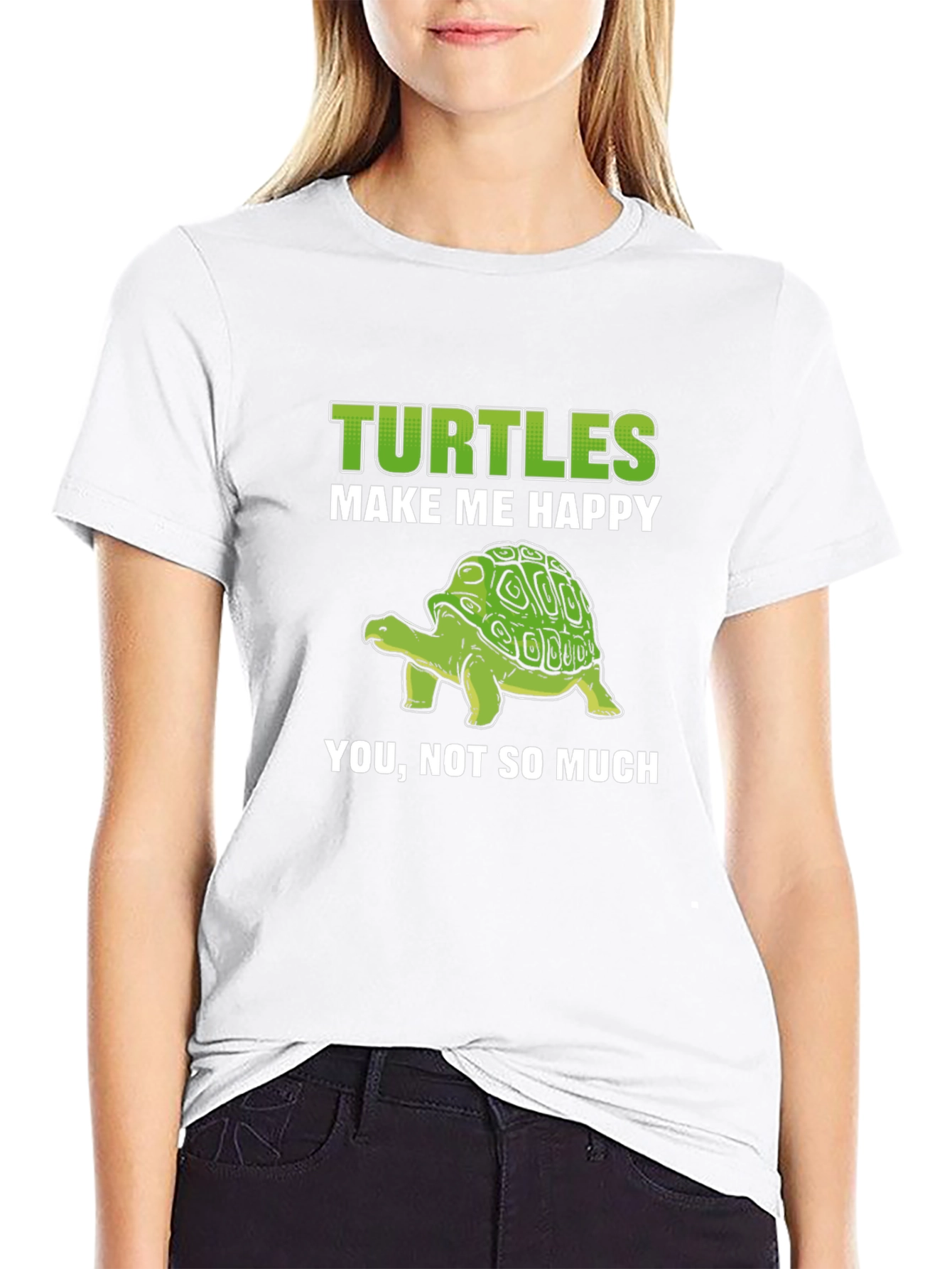 Turtles Make Me Happy Graphic Tee