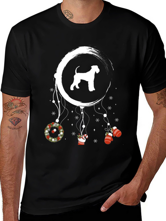 Dog Christmas Dreamcatcher T-Shirt