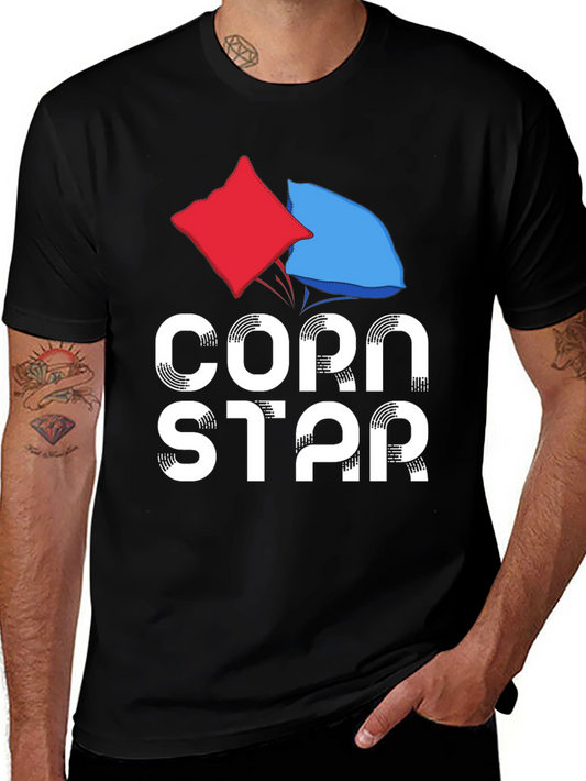 Corn Star Graphic Tee - Bean Bag Toss T-Shirt
