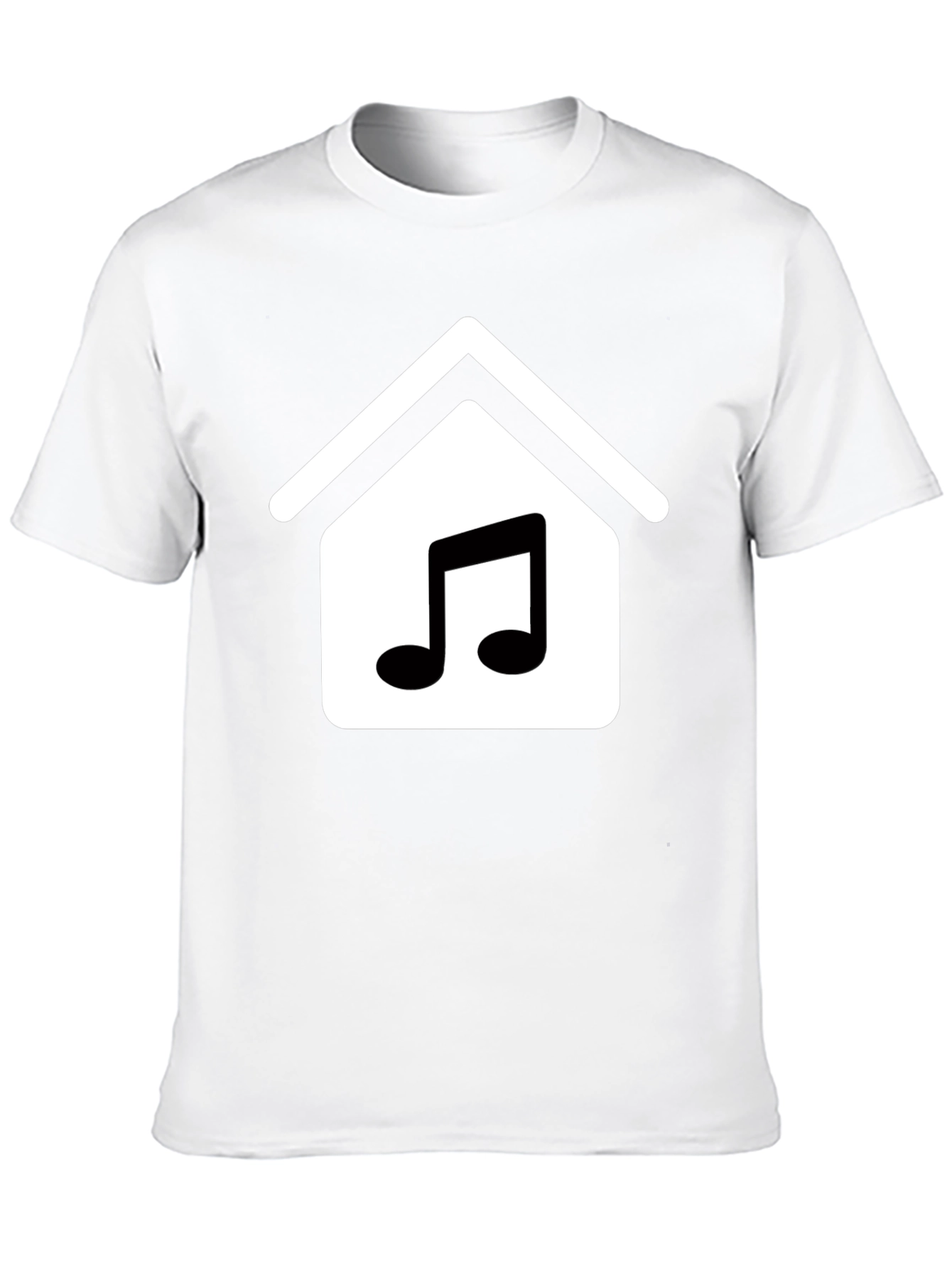 Music House Black T-Shirt - Stylish and Comfortable