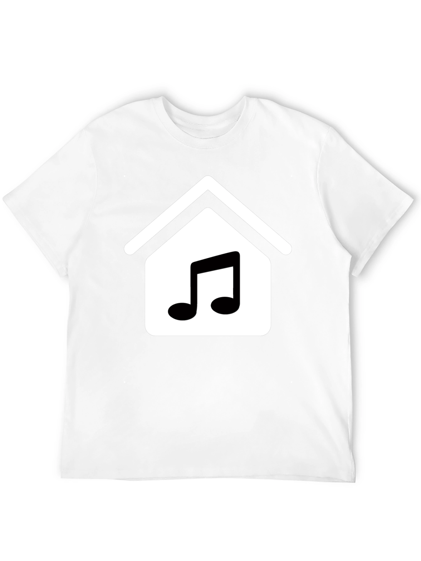 Music House Black T-Shirt - Stylish and Comfortable