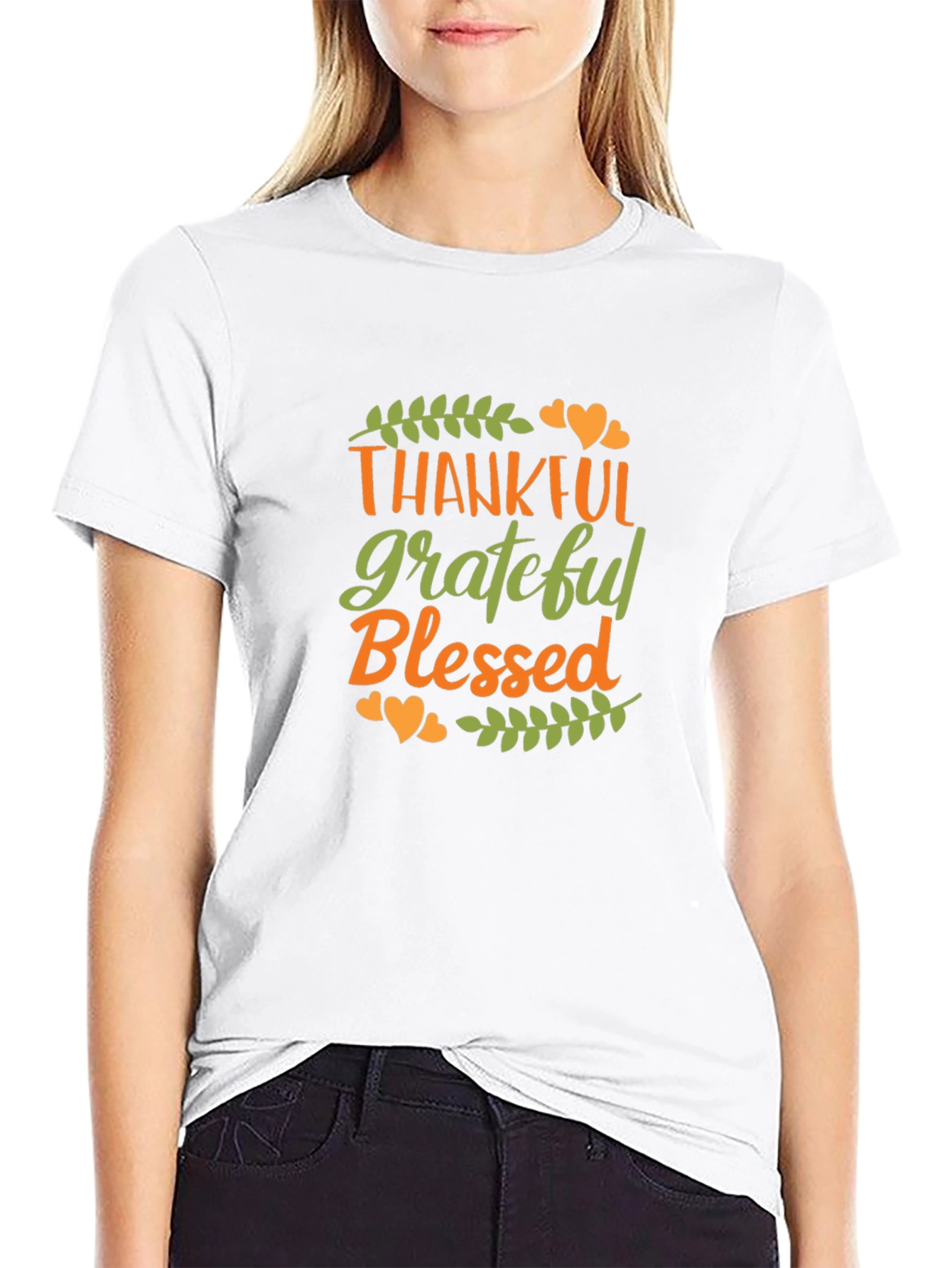 Thankful Grateful Blessed T-Shirt