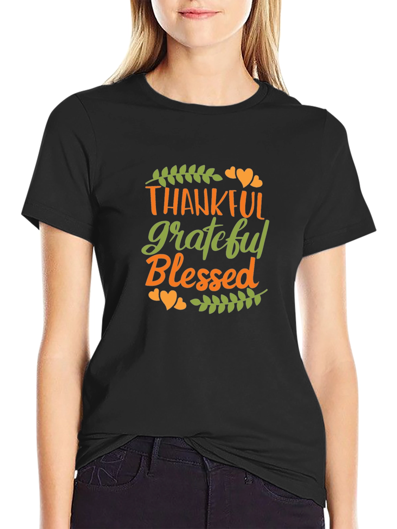 Thankful Grateful Blessed T-Shirt