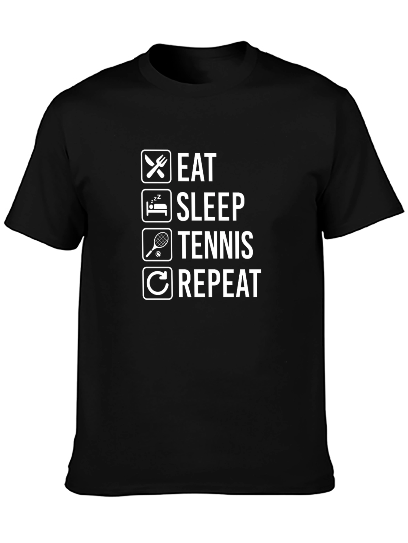 Eat Sleep Tennis Repeat T-Shirt