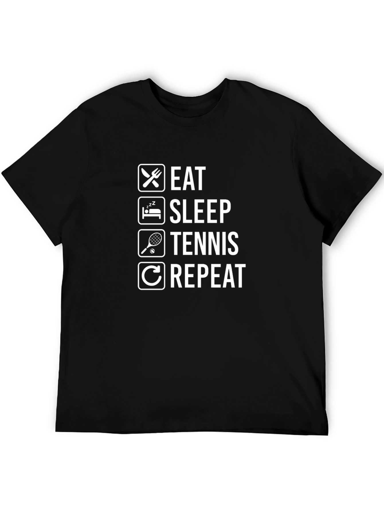 Eat Sleep Tennis Repeat T-Shirt