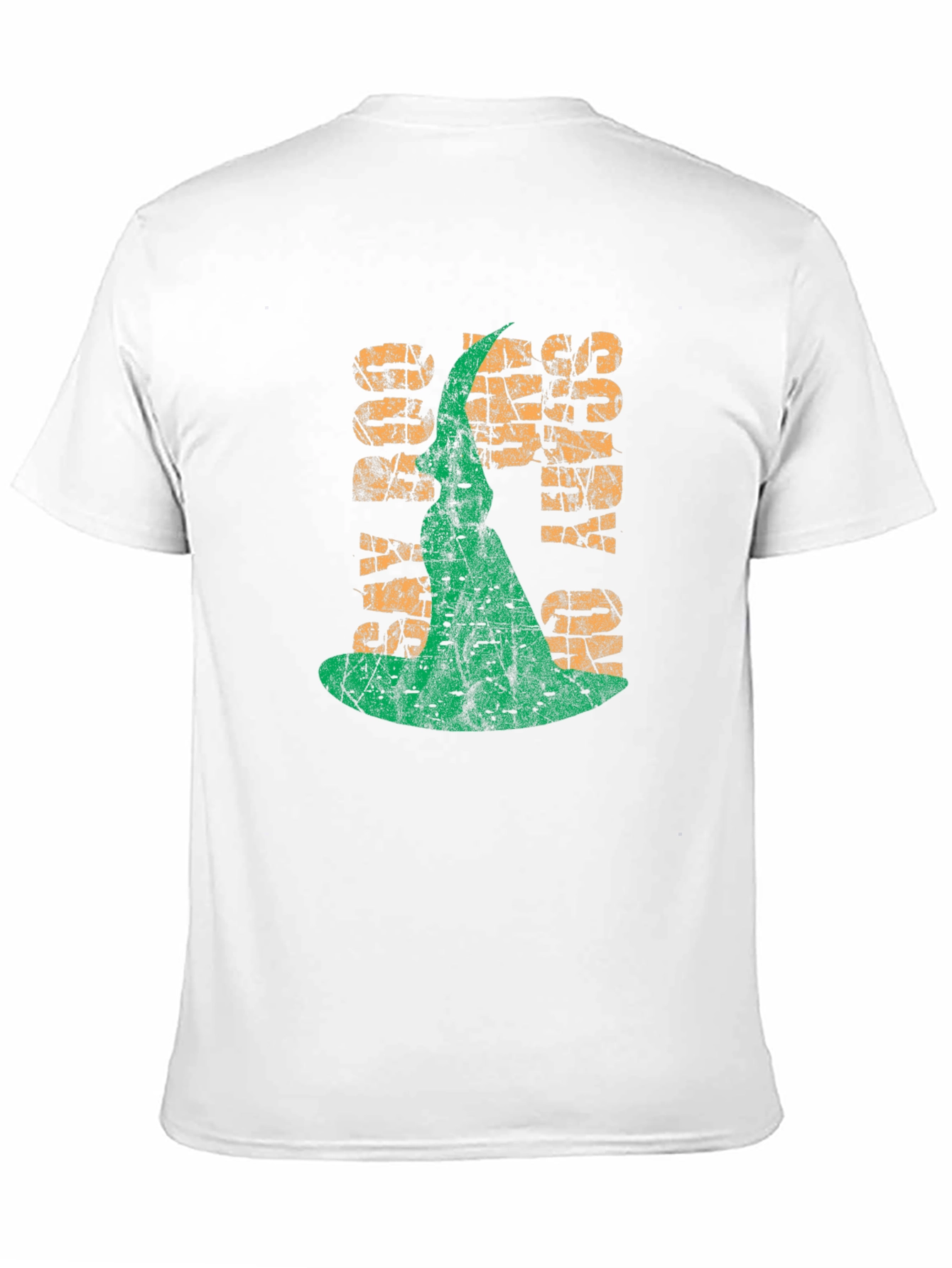 Spooky Vibes T-Shirt - Halloween Witch Hat Graphic Tee