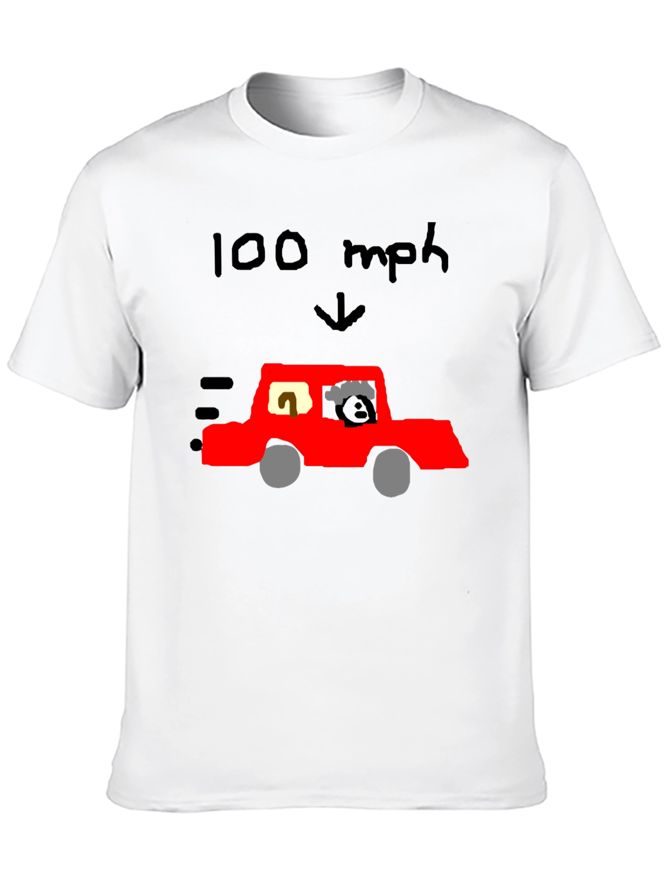 Funny 100 mph Graphic Tee