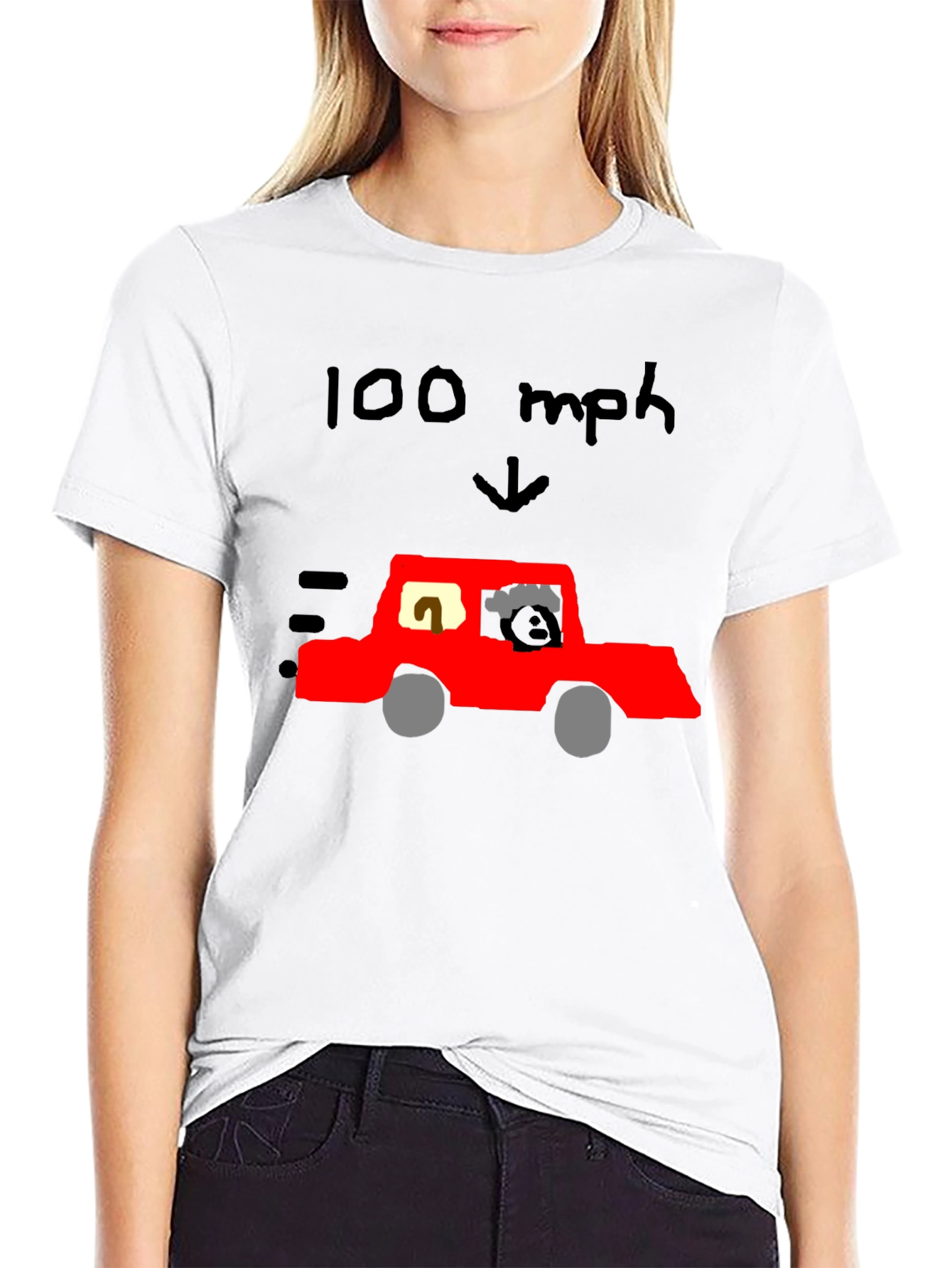 Funny 100 mph Graphic Tee