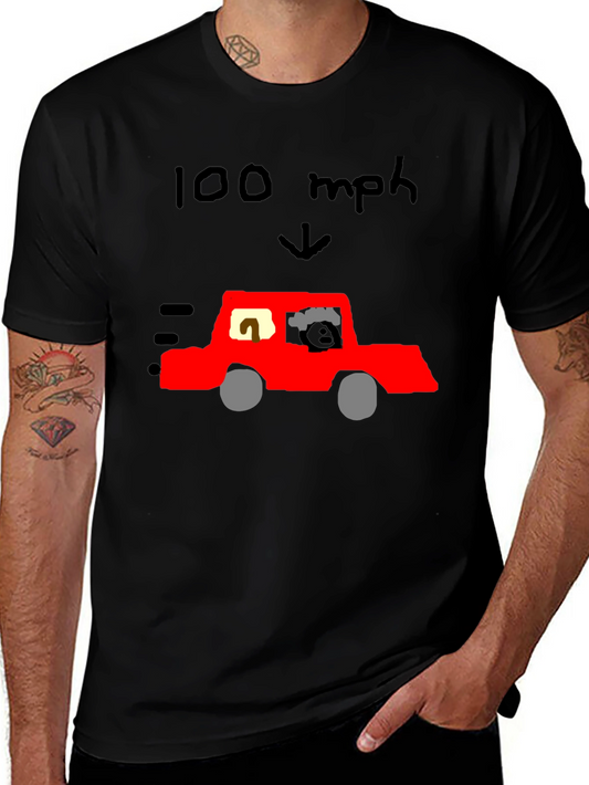 Funny 100 mph Graphic Tee