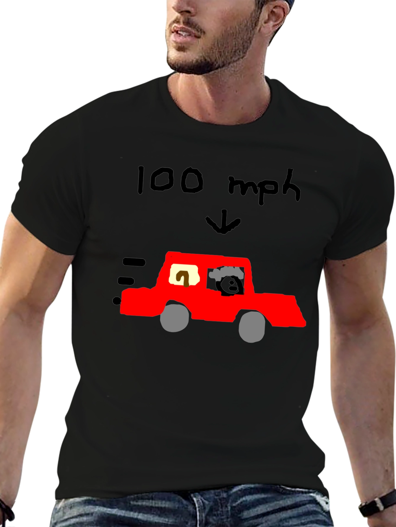 Funny 100 mph Graphic Tee