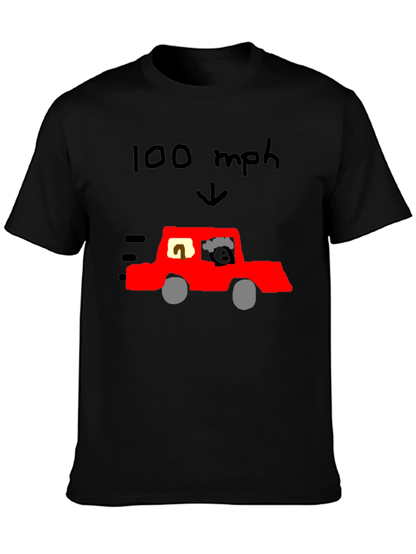 Funny 100 mph Graphic Tee