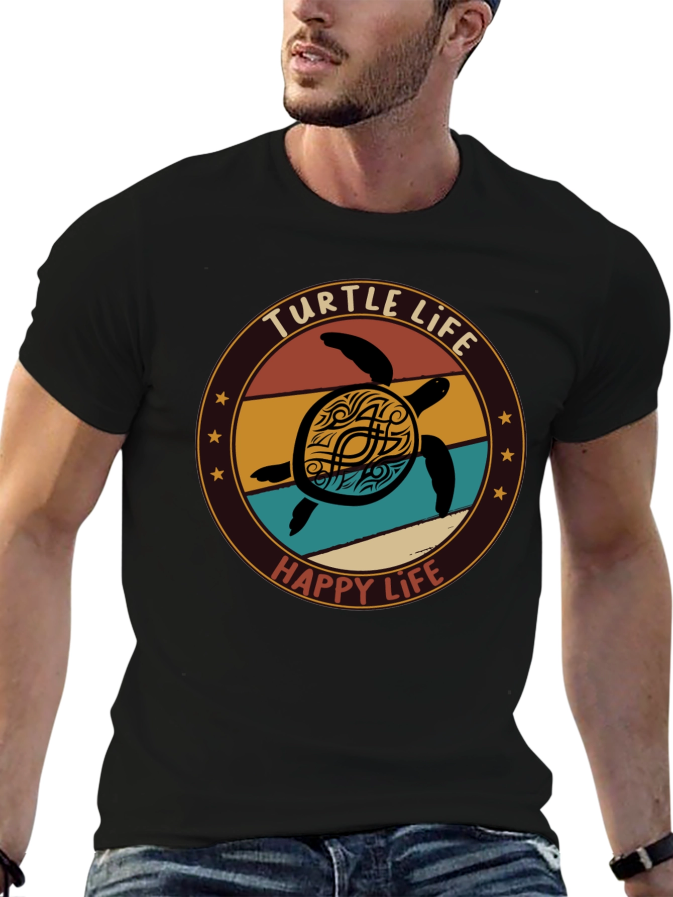 Turtle Life T-Shirt - Happy Life Tee