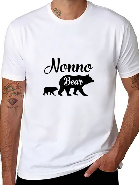 Nonno Bear T-Shirt: Fathers Day Gift