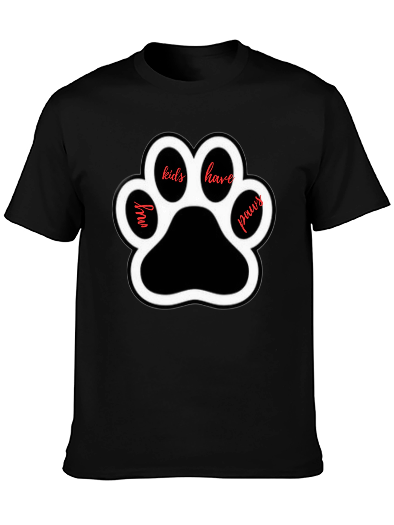 My Kids Have Paws T-Shirt - Dog Lover Tee