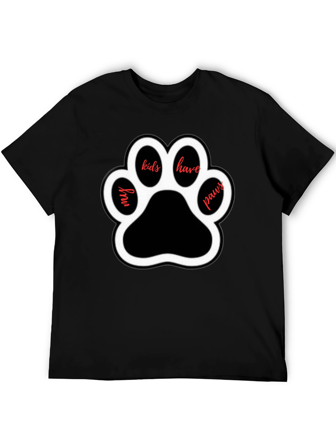 My Kids Have Paws T-Shirt - Dog Lover Tee
