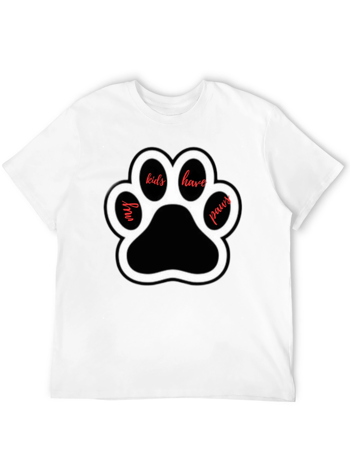 My Kids Have Paws T-Shirt - Dog Lover Tee