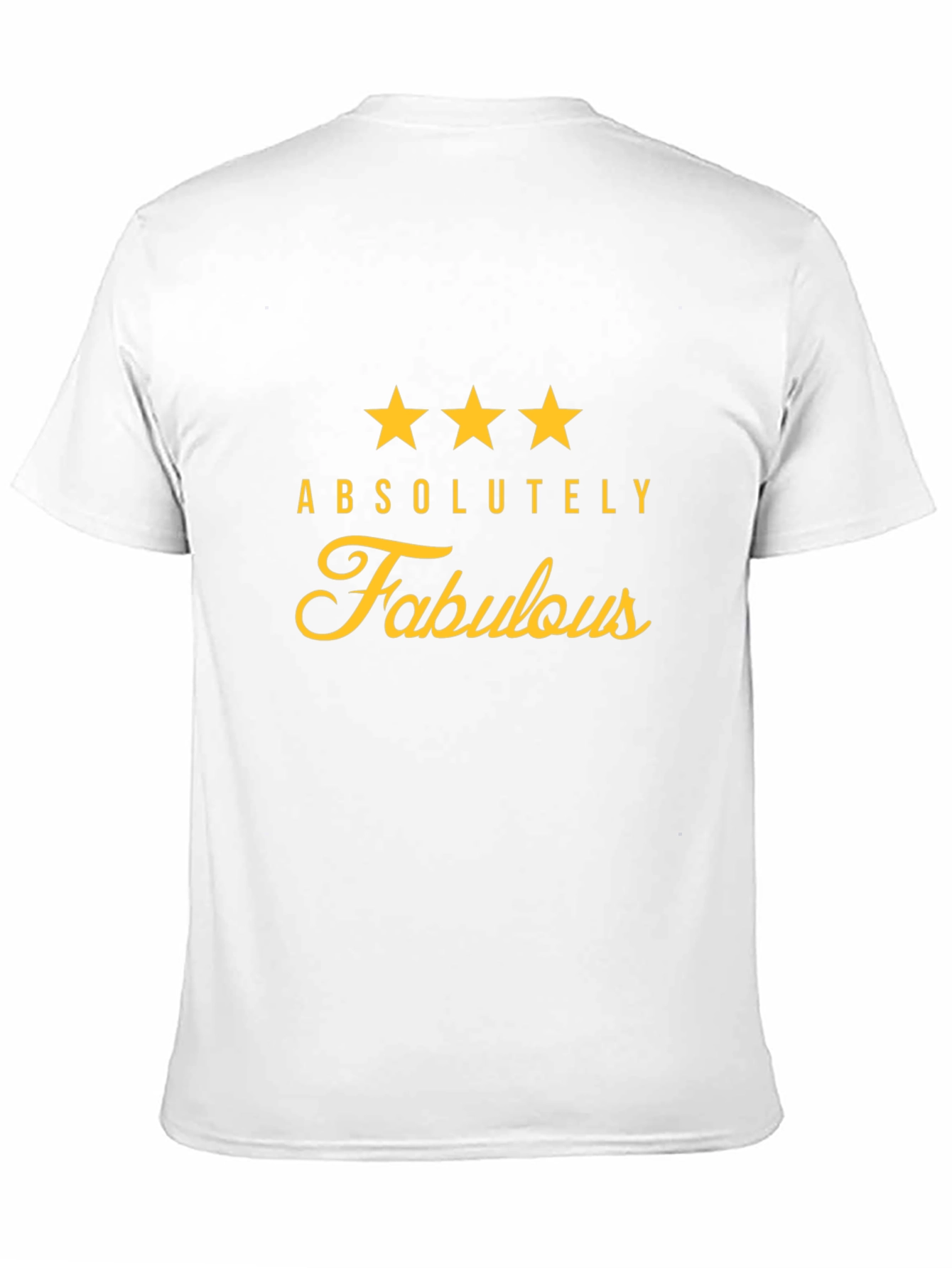 Absolutely Fabulous Graphic Tee - Unisex Black T-Shirt