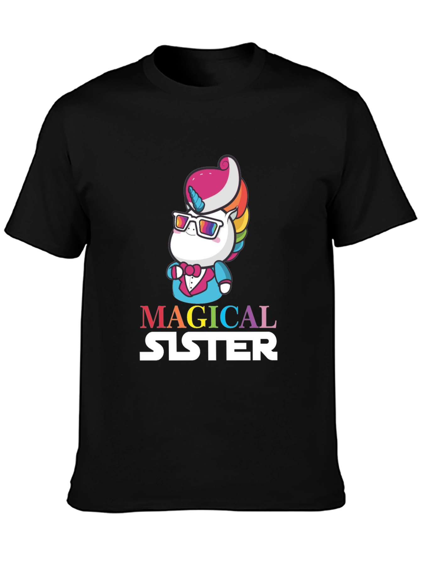 Magical Sister Unicorn Graphic Tee