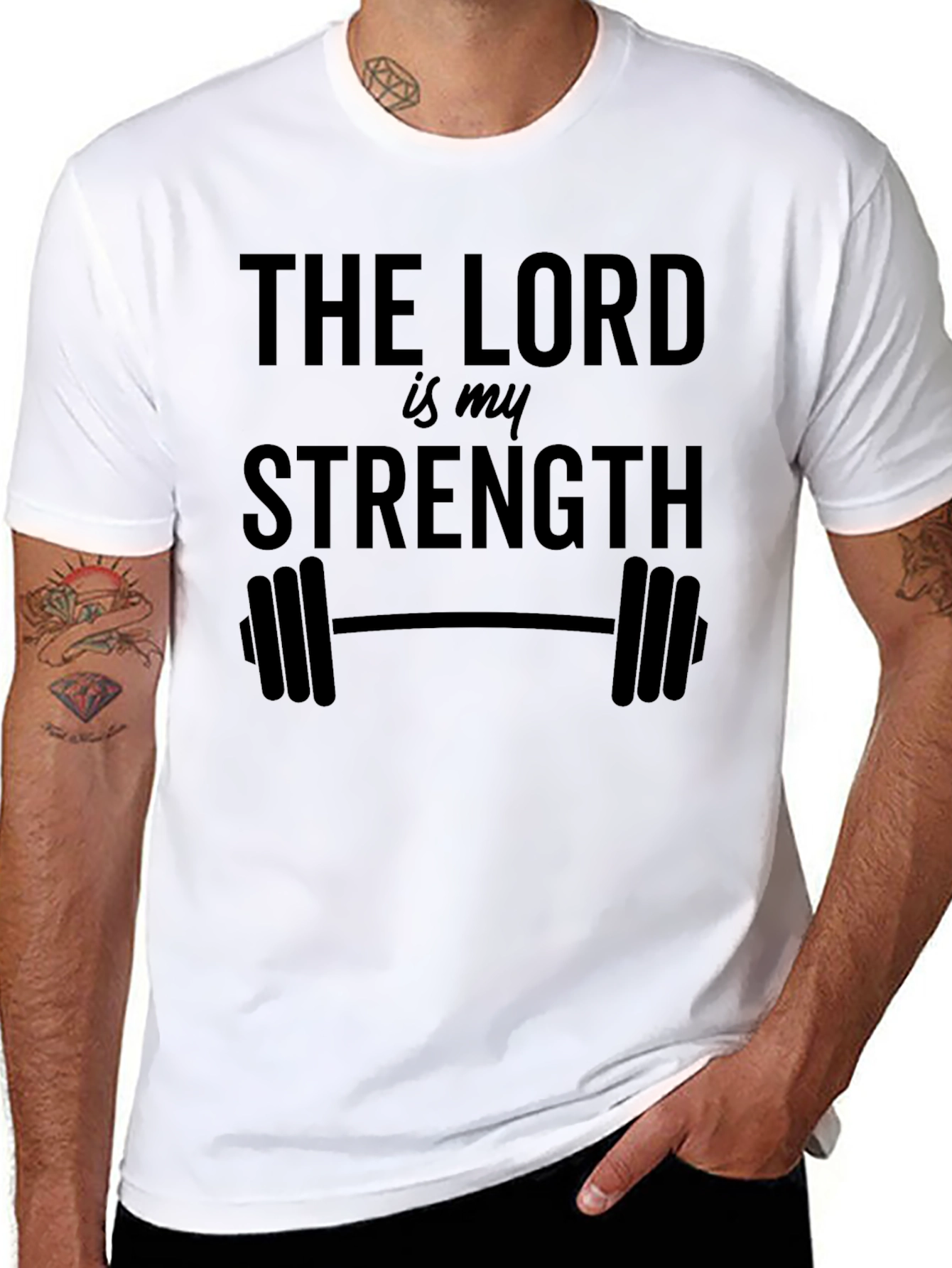 The Lord Is My Strength Graphic T-Shirt