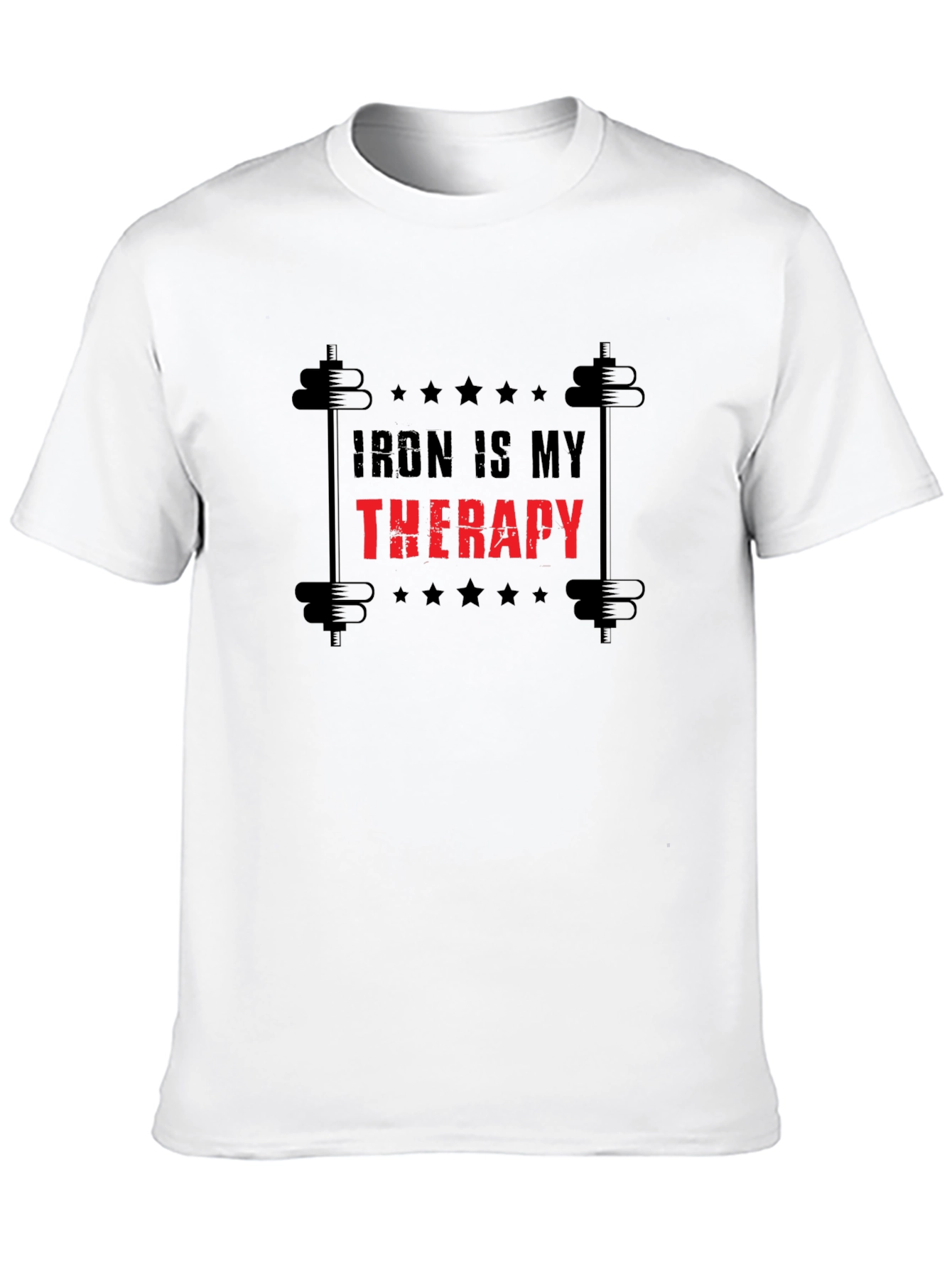 Iron Therapy T-Shirt - Weightlifting Gym Motivation