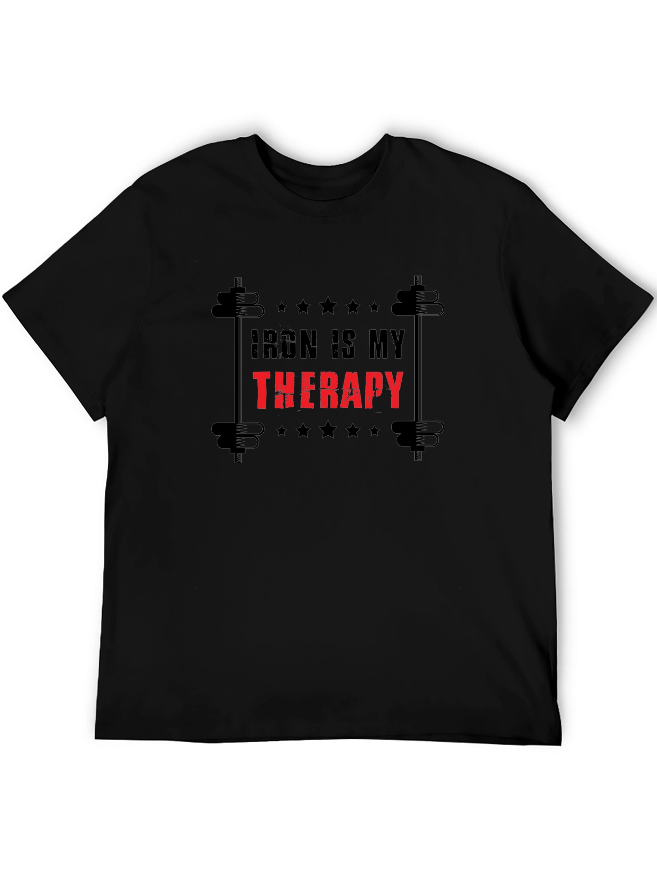 Iron Therapy T-Shirt - Weightlifting Gym Motivation