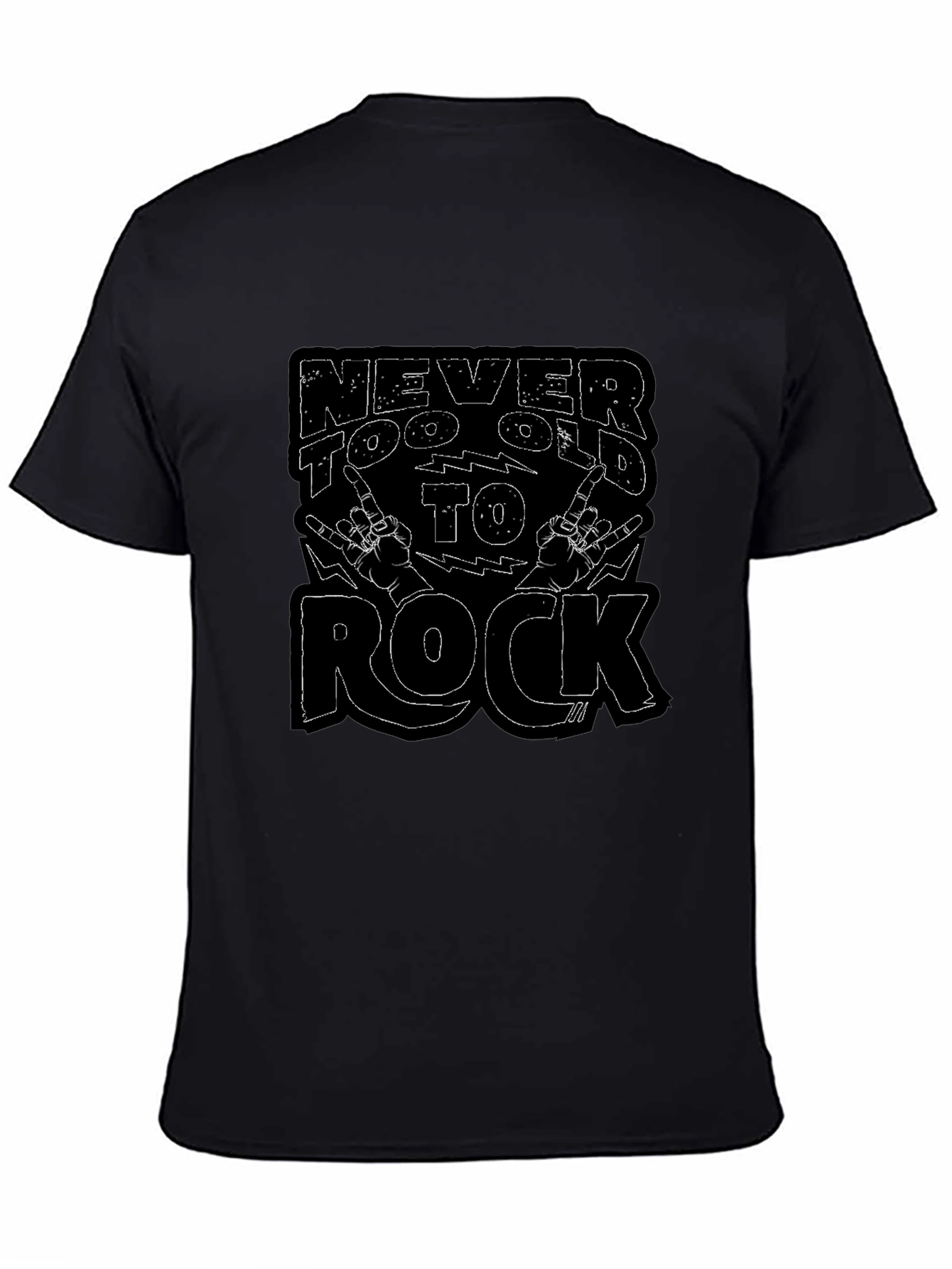 Never Too Old to Rock T-Shirt
