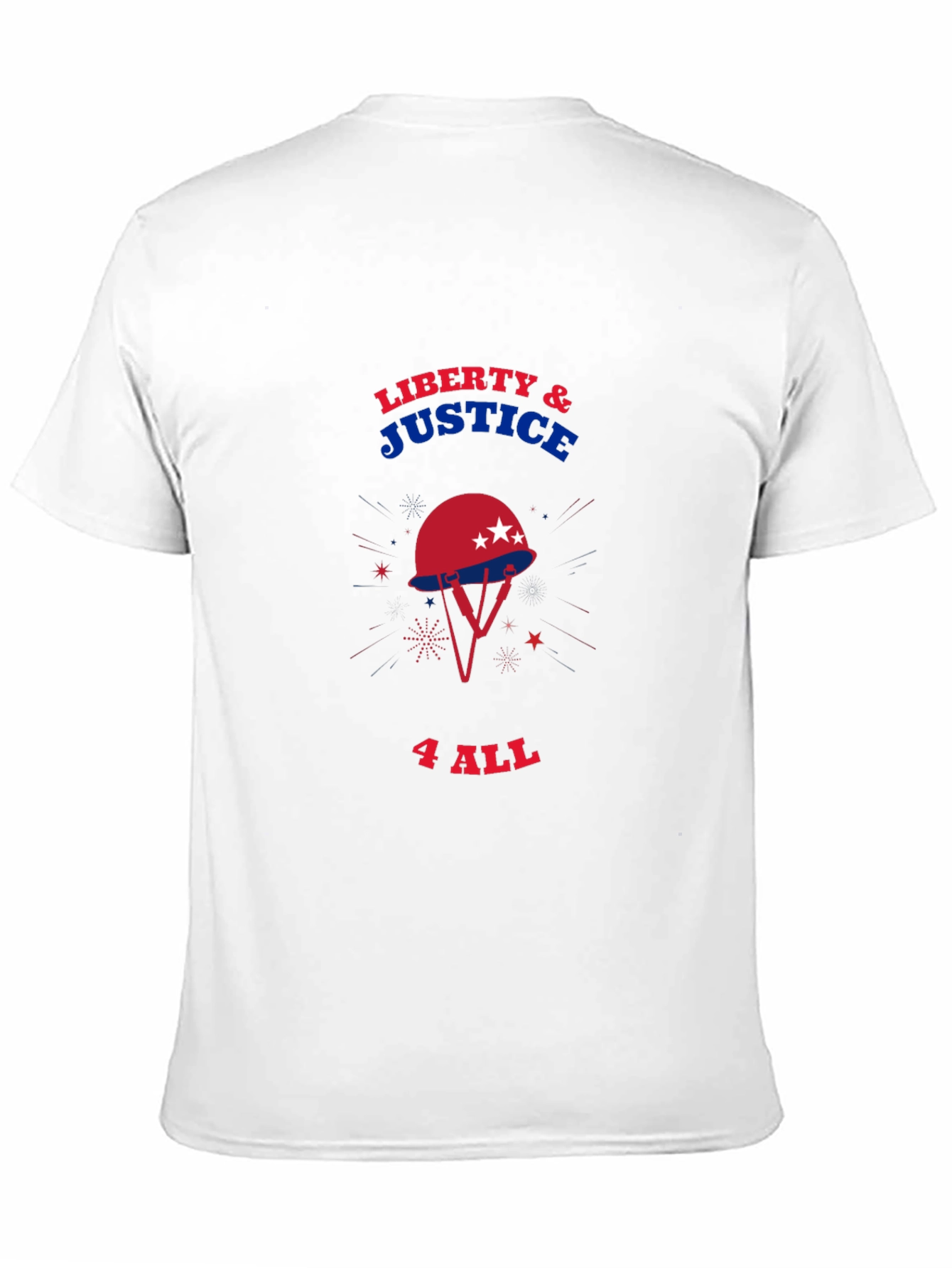 Liberty & Justice T-Shirt - Patriotic Graphic Tee