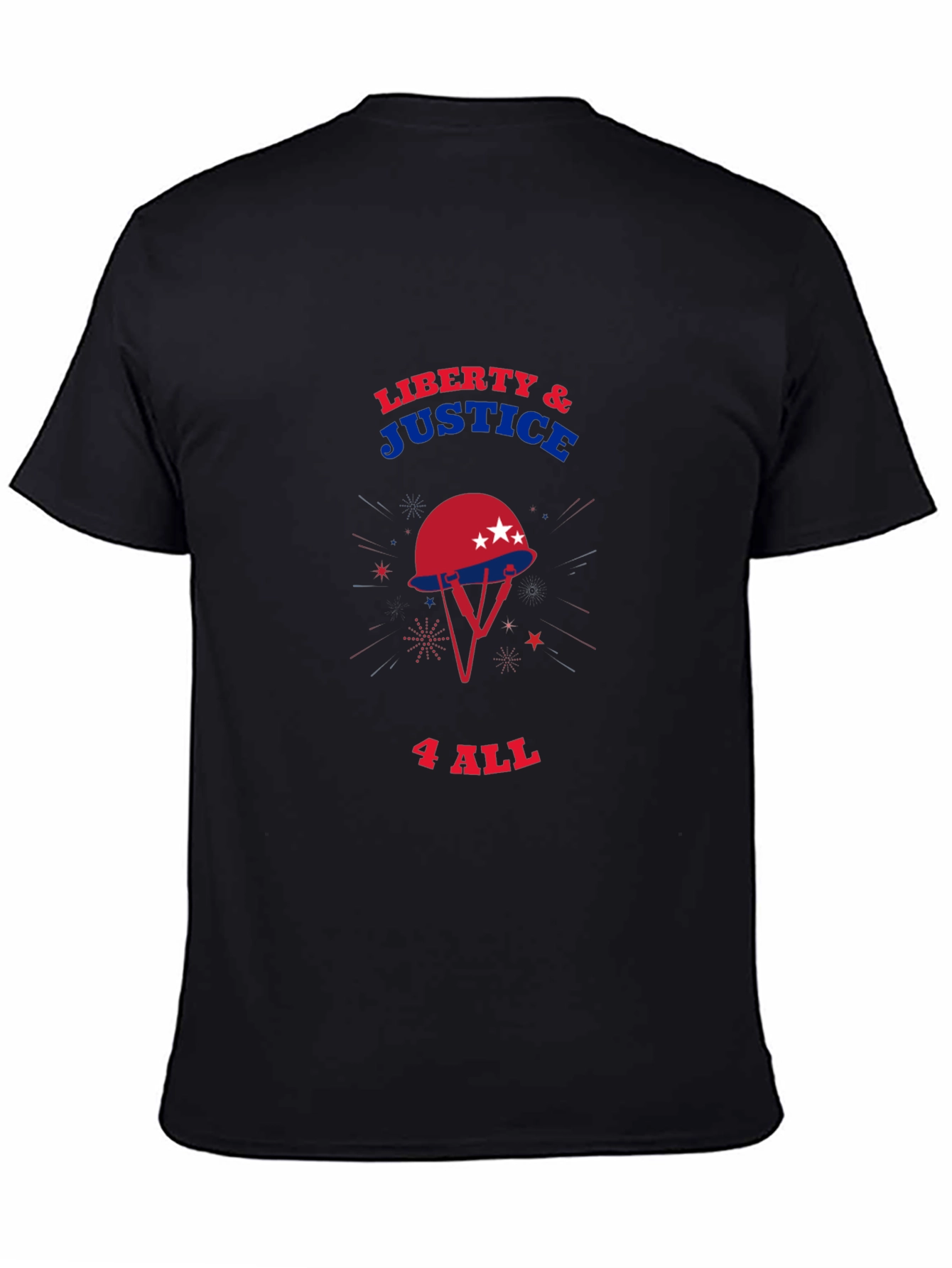 Liberty & Justice T-Shirt - Patriotic Graphic Tee