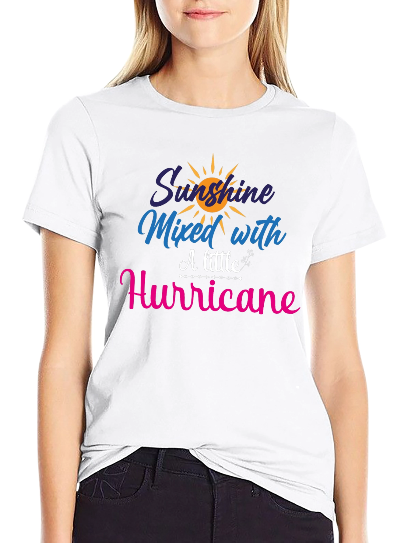Sunshine & Hurricane Graphic T-Shirt