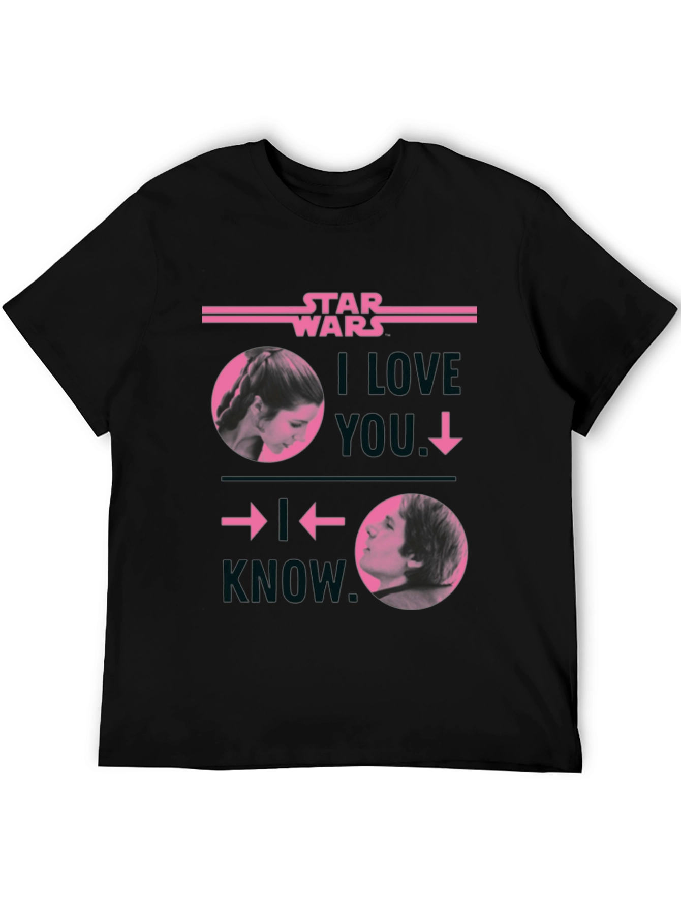 Star Wars I Love You/I Know Graphic Tee
