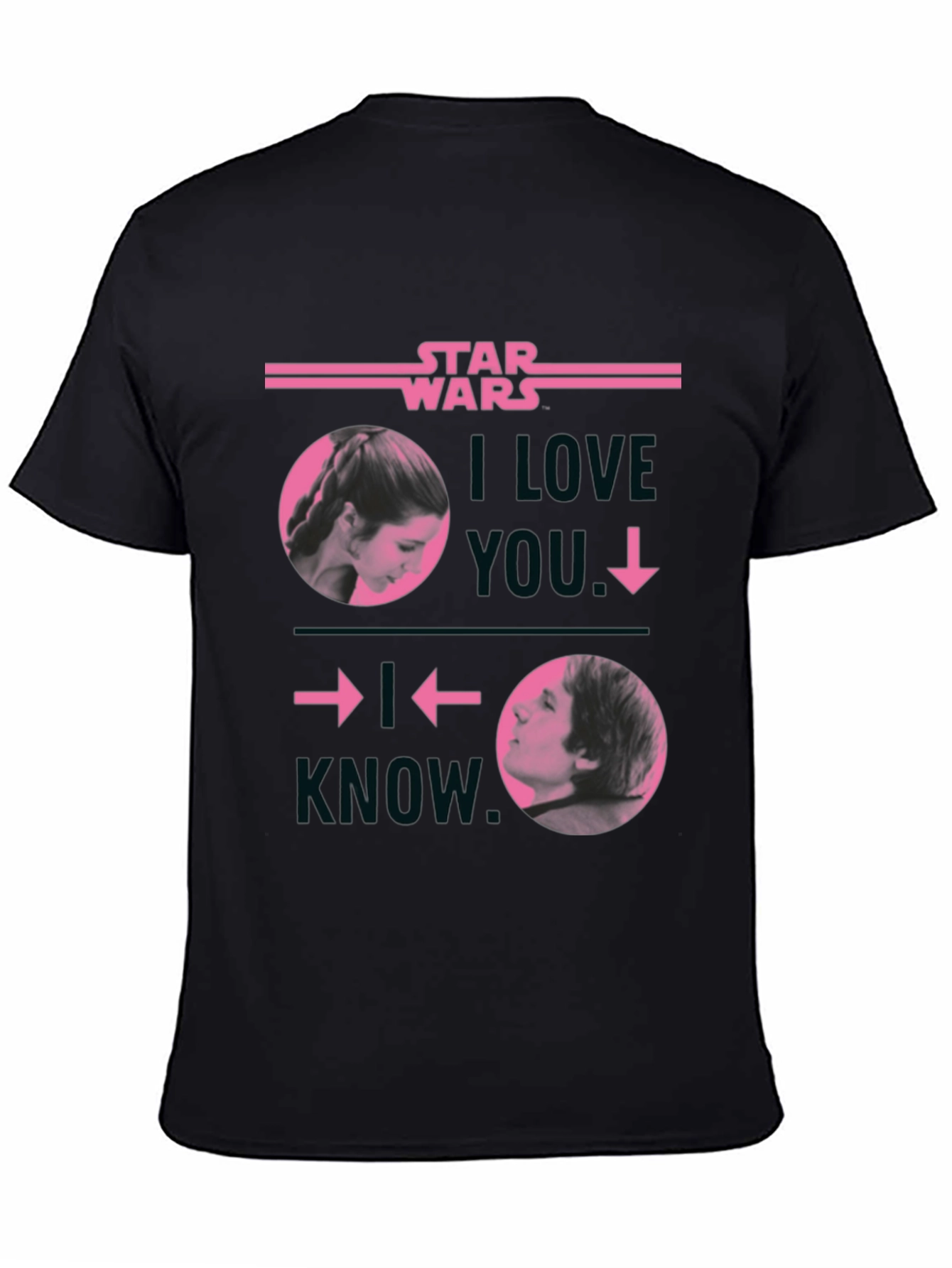 Star Wars I Love You/I Know Graphic Tee
