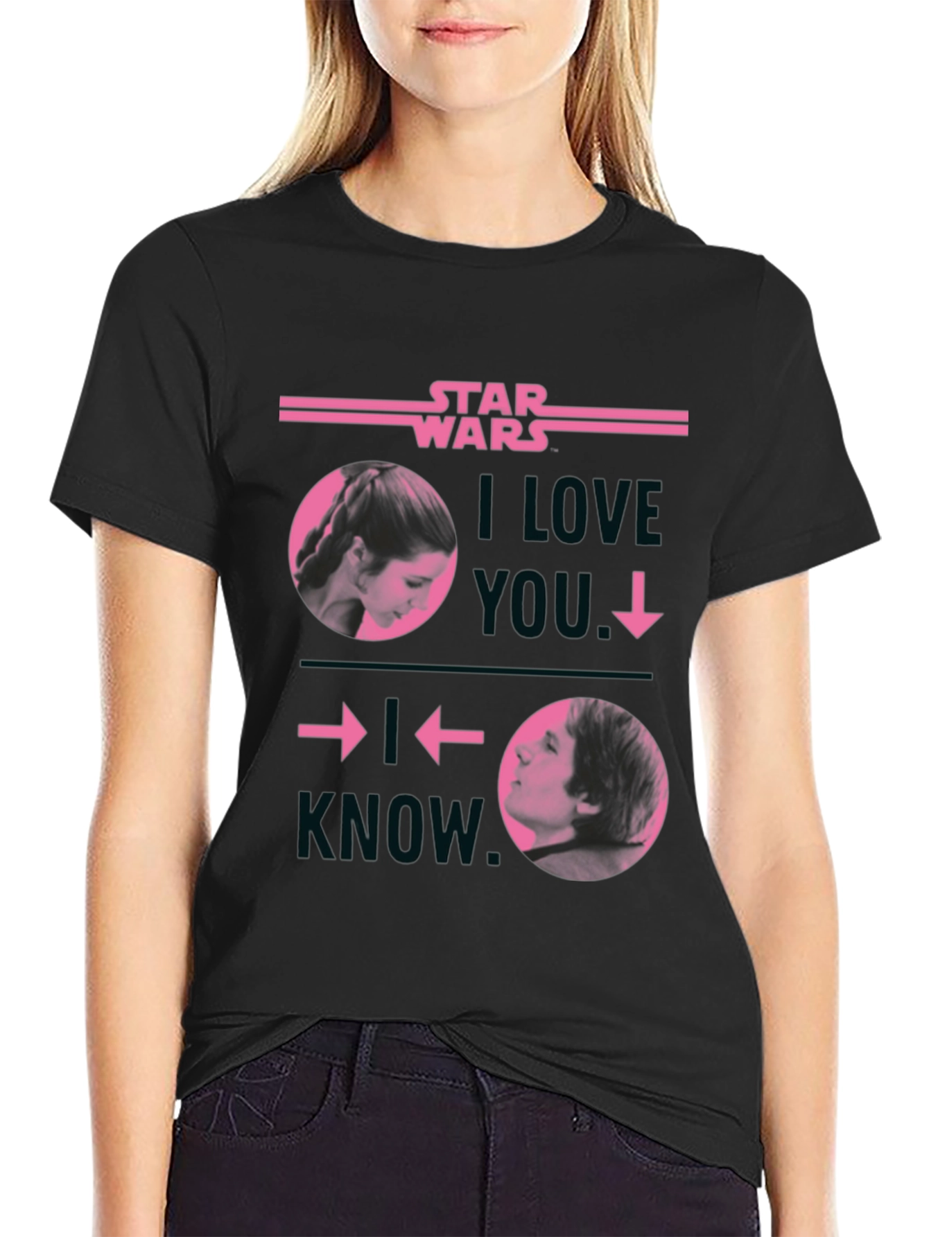 Star Wars I Love You/I Know Graphic Tee