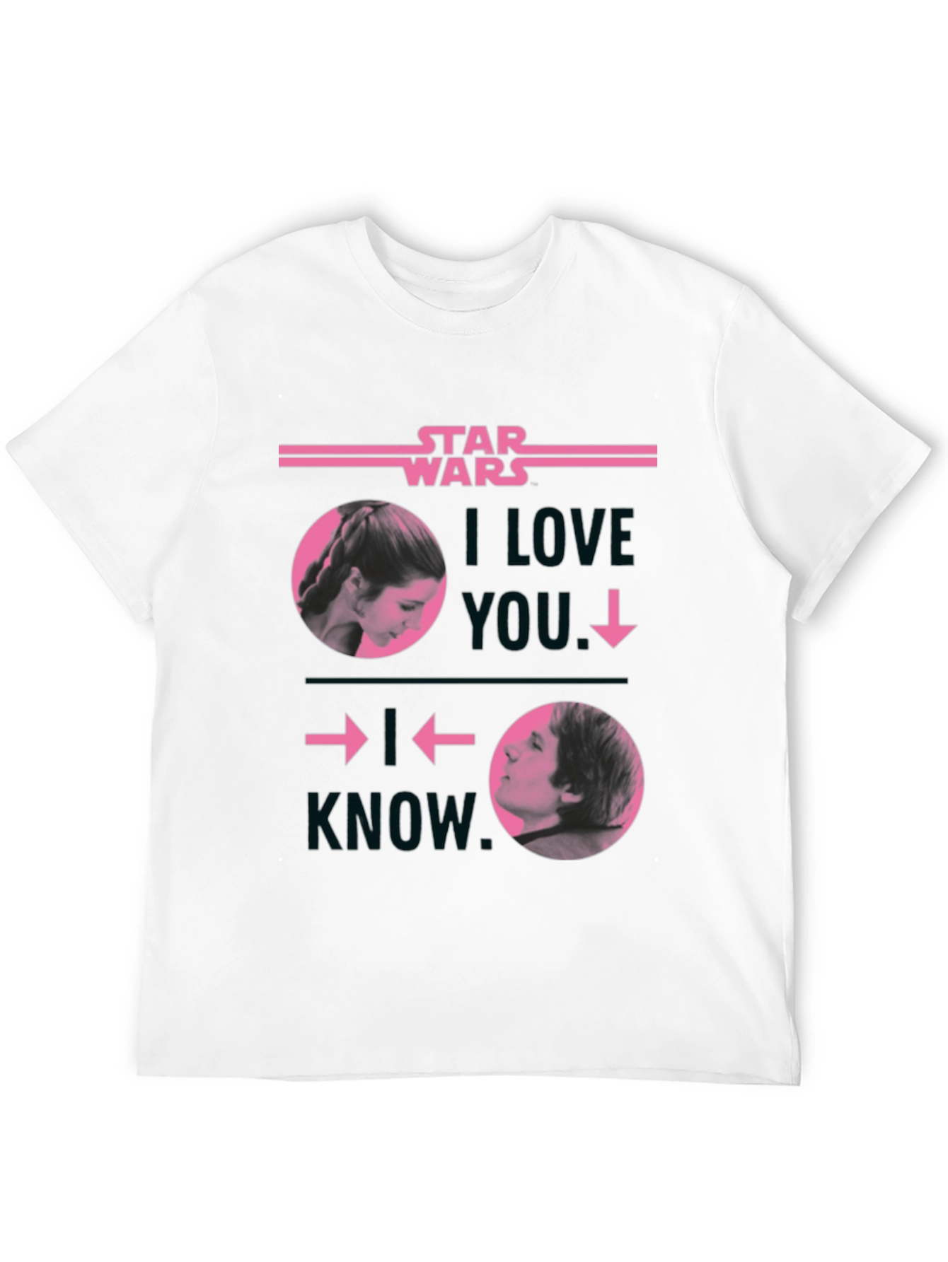 Star Wars I Love You/I Know Graphic Tee