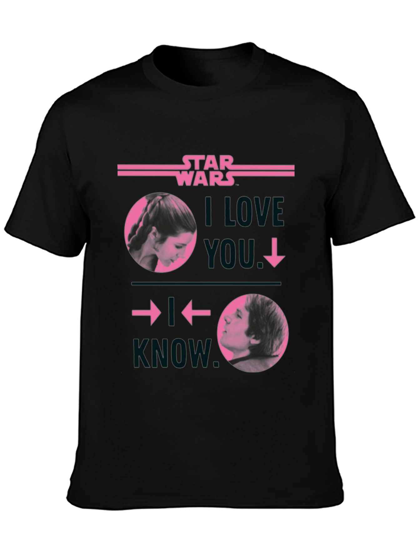 Star Wars I Love You/I Know Graphic Tee