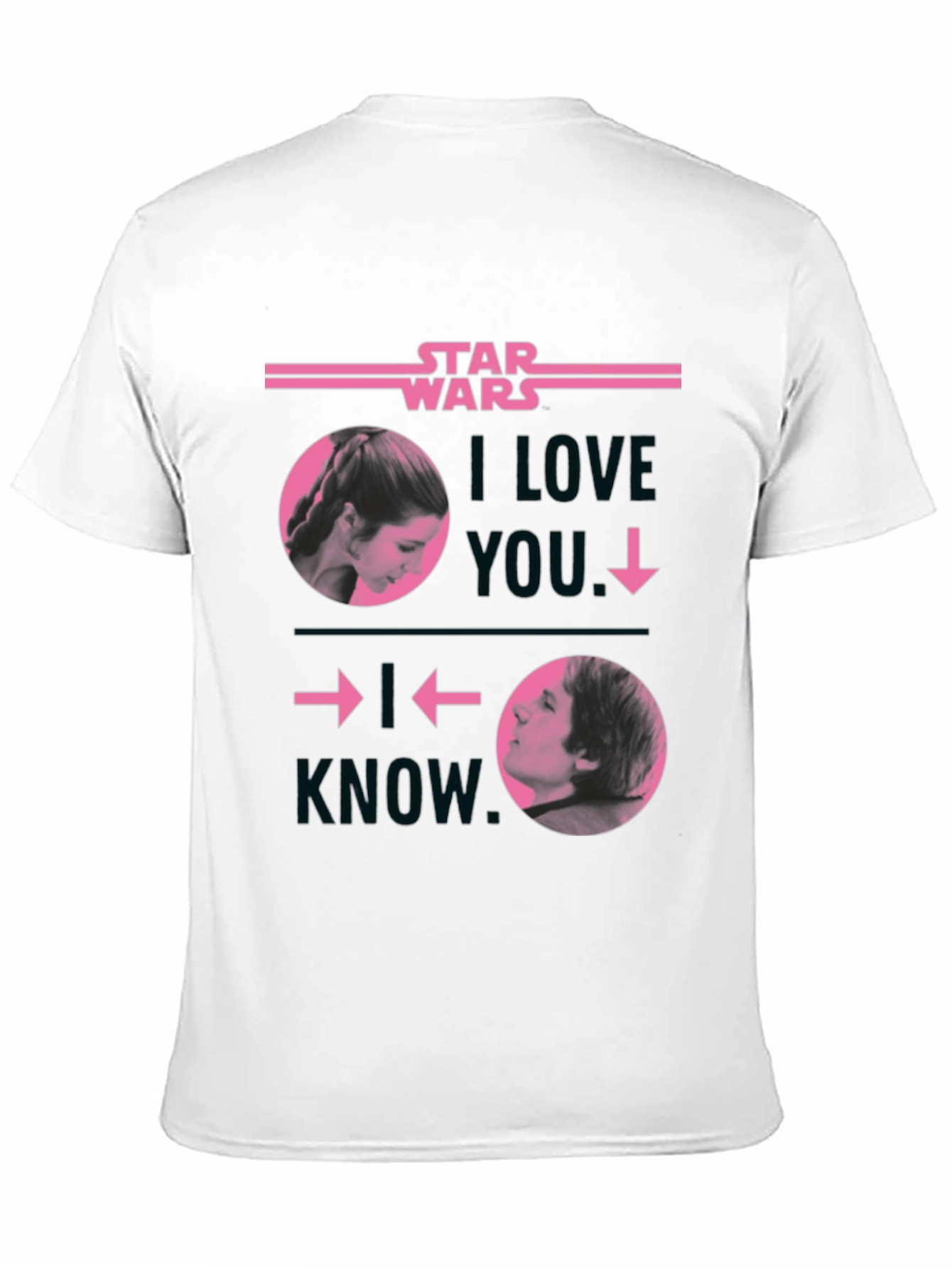 Star Wars I Love You/I Know Graphic Tee