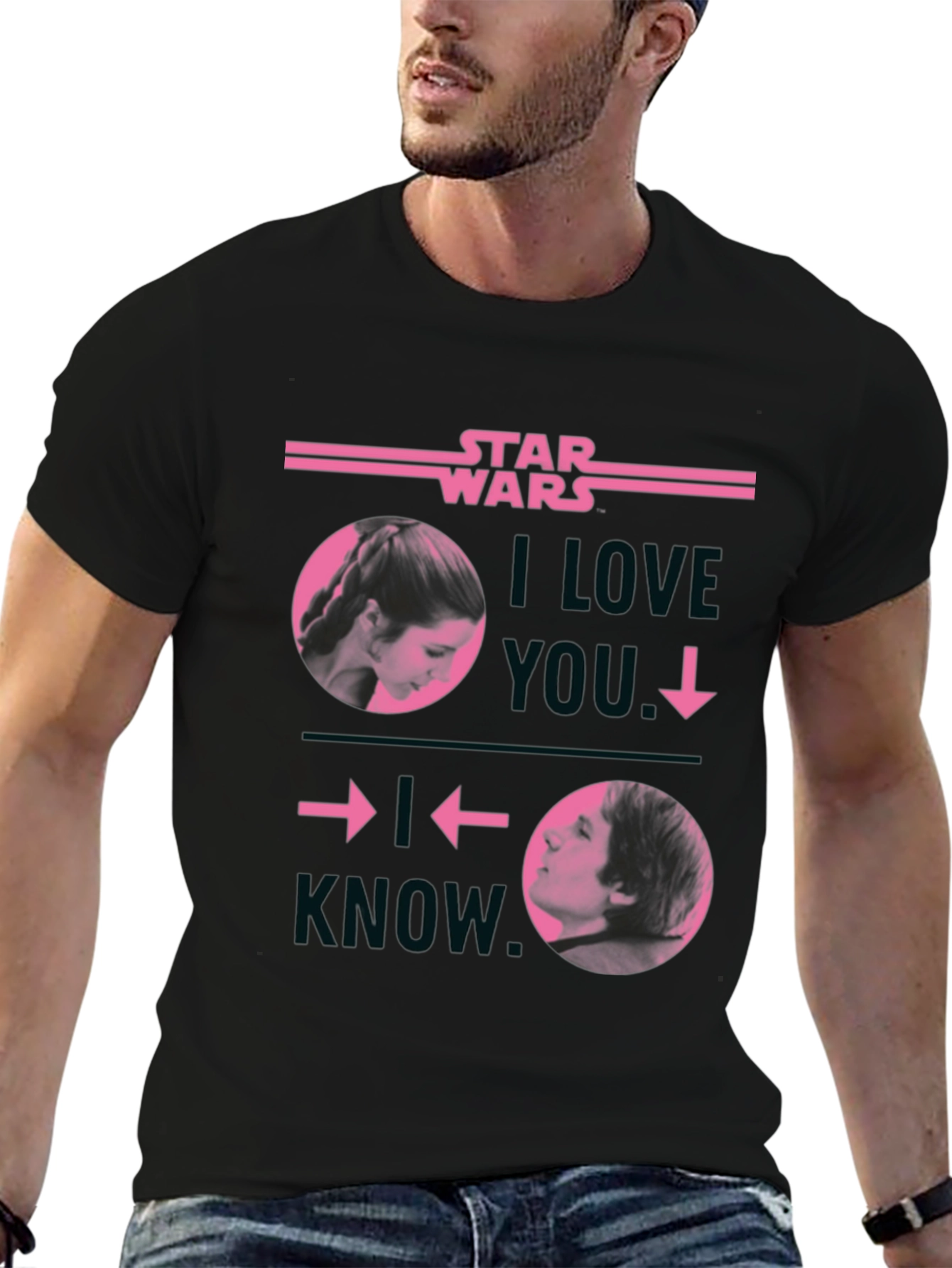 Star Wars I Love You/I Know Graphic Tee